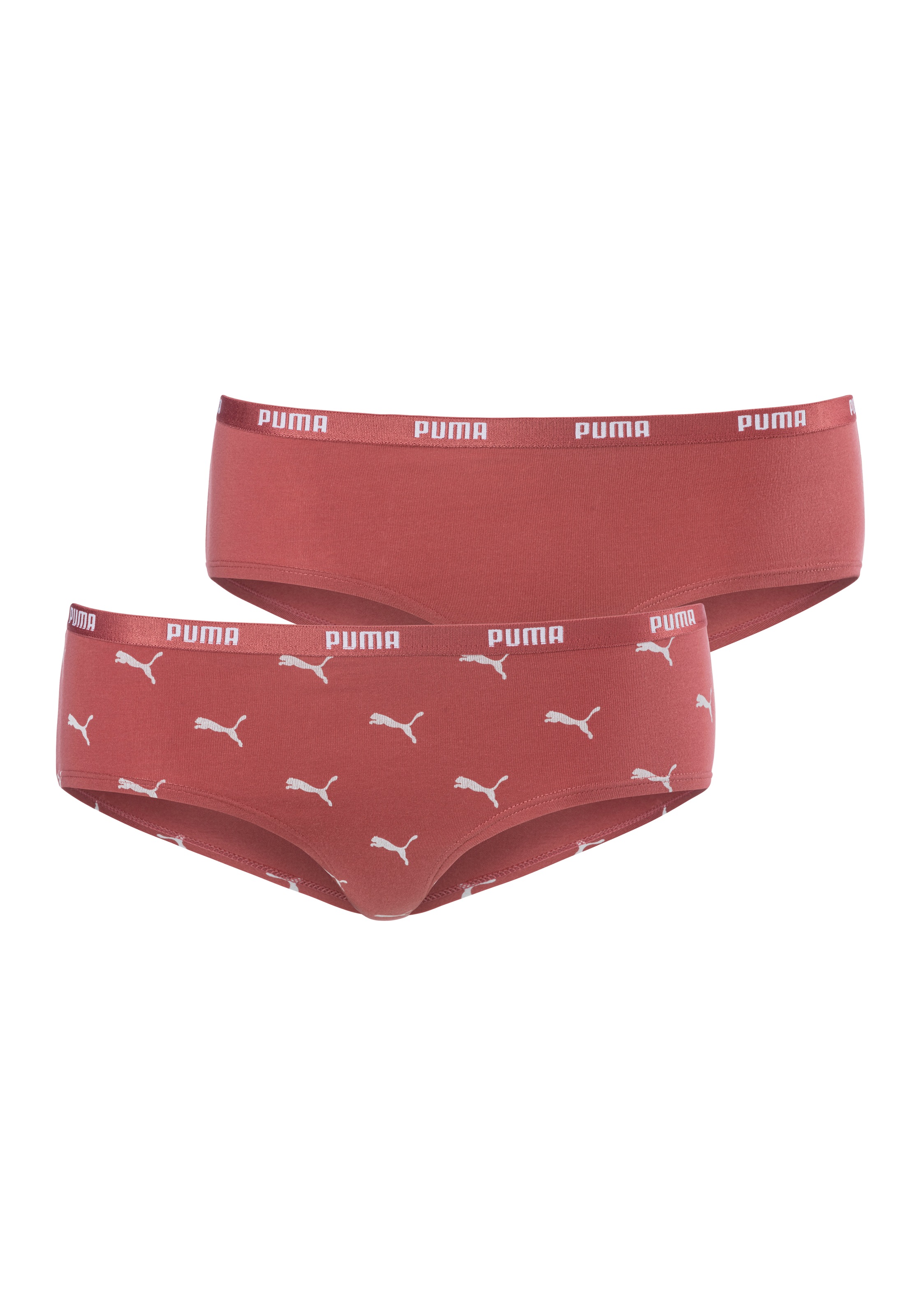 PUMA Hipster »Everyday«, (Packung, 2 St.), mit Allover-Logodruck kaufen
