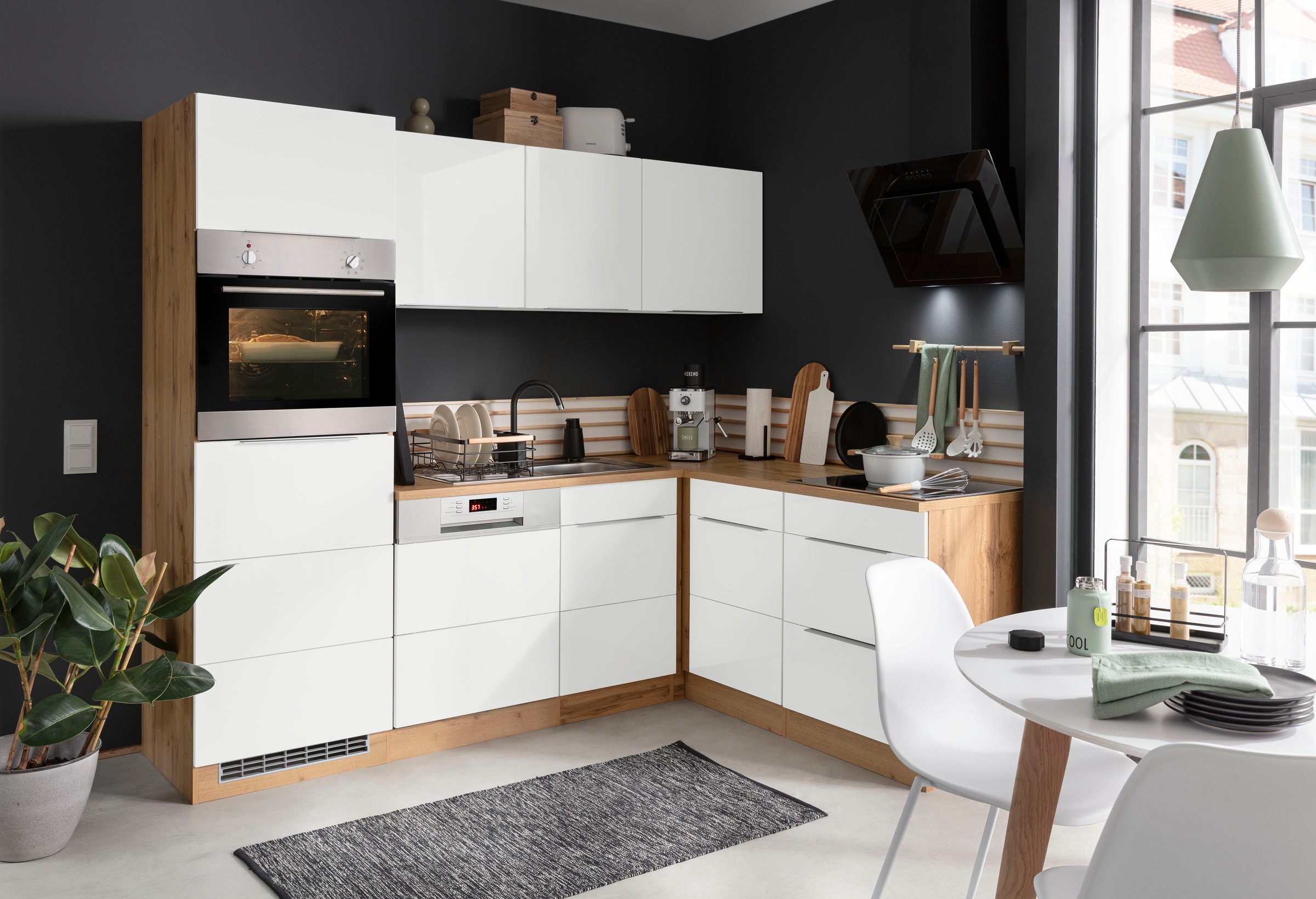 KOCHSTATION Winkelküche »KS-Brindisi Stellbreite 230/170 cm«, wahlweise mit günstig online kaufen