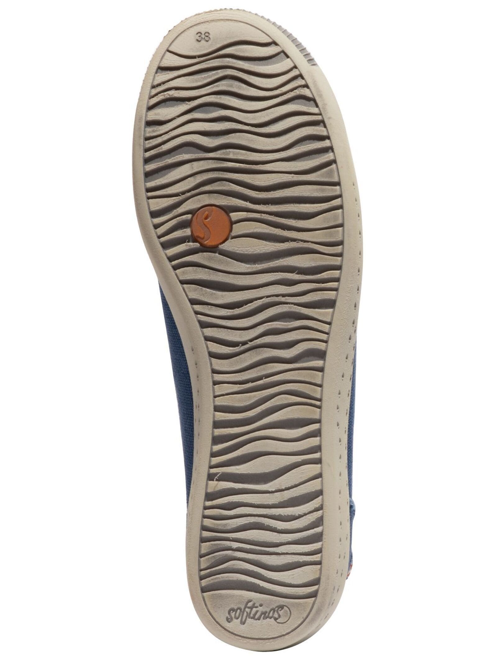 softinos Sneaker »softinos Sneaker Lederimitat/Textil«