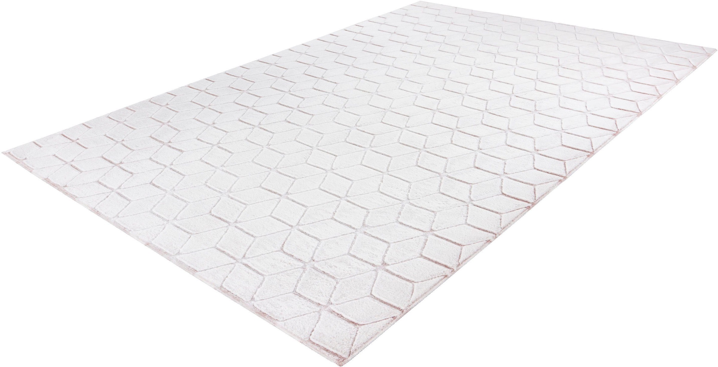 calo-deluxe Teppich »Jardan-1000«, rechteckig, 20 mm Höhe, besonders weich durch Microfaser, Wohnzimmer