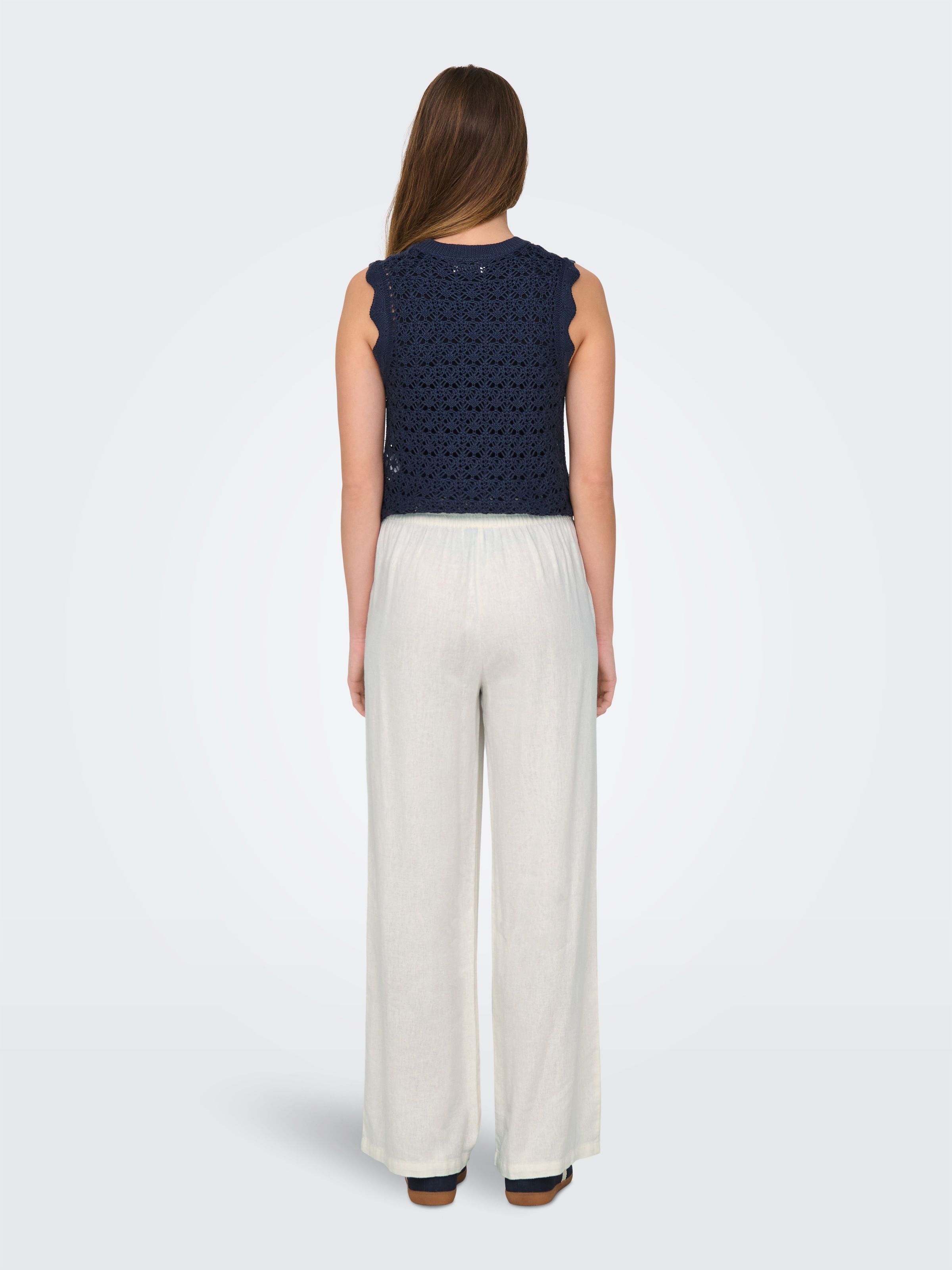 JDY Leinenhose »JDYSAY LINEN HW WIDE PANT WVN NOOS«, Sommerhose