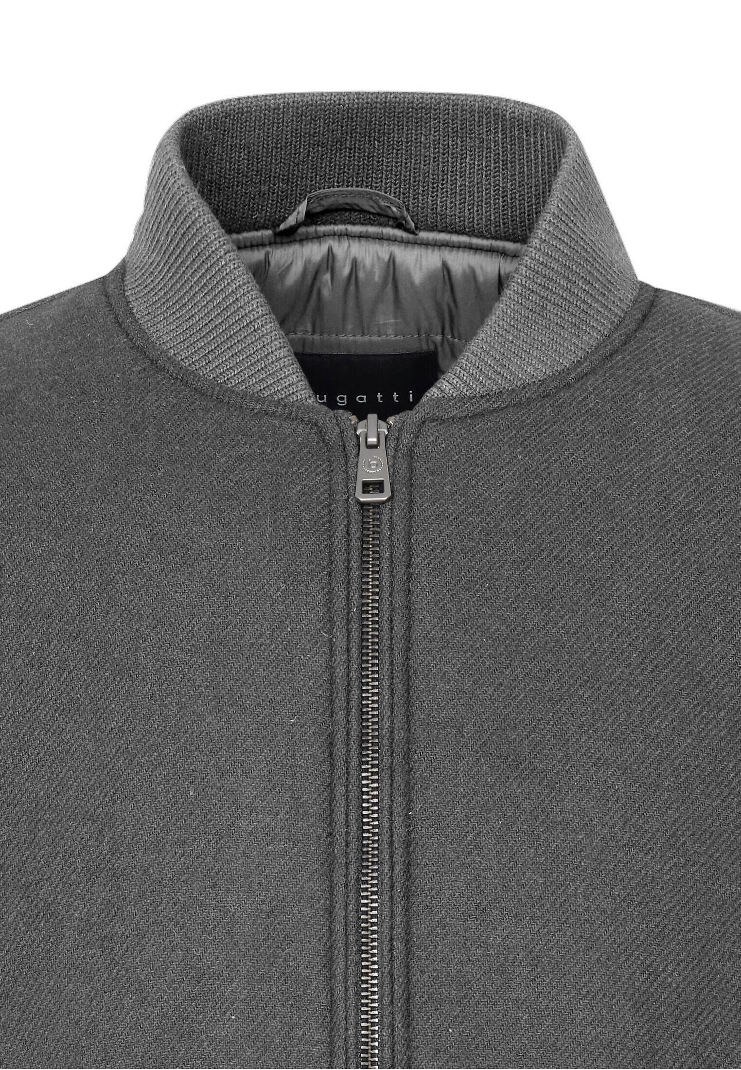 bugatti Strickjacke, mit Stehkragen
