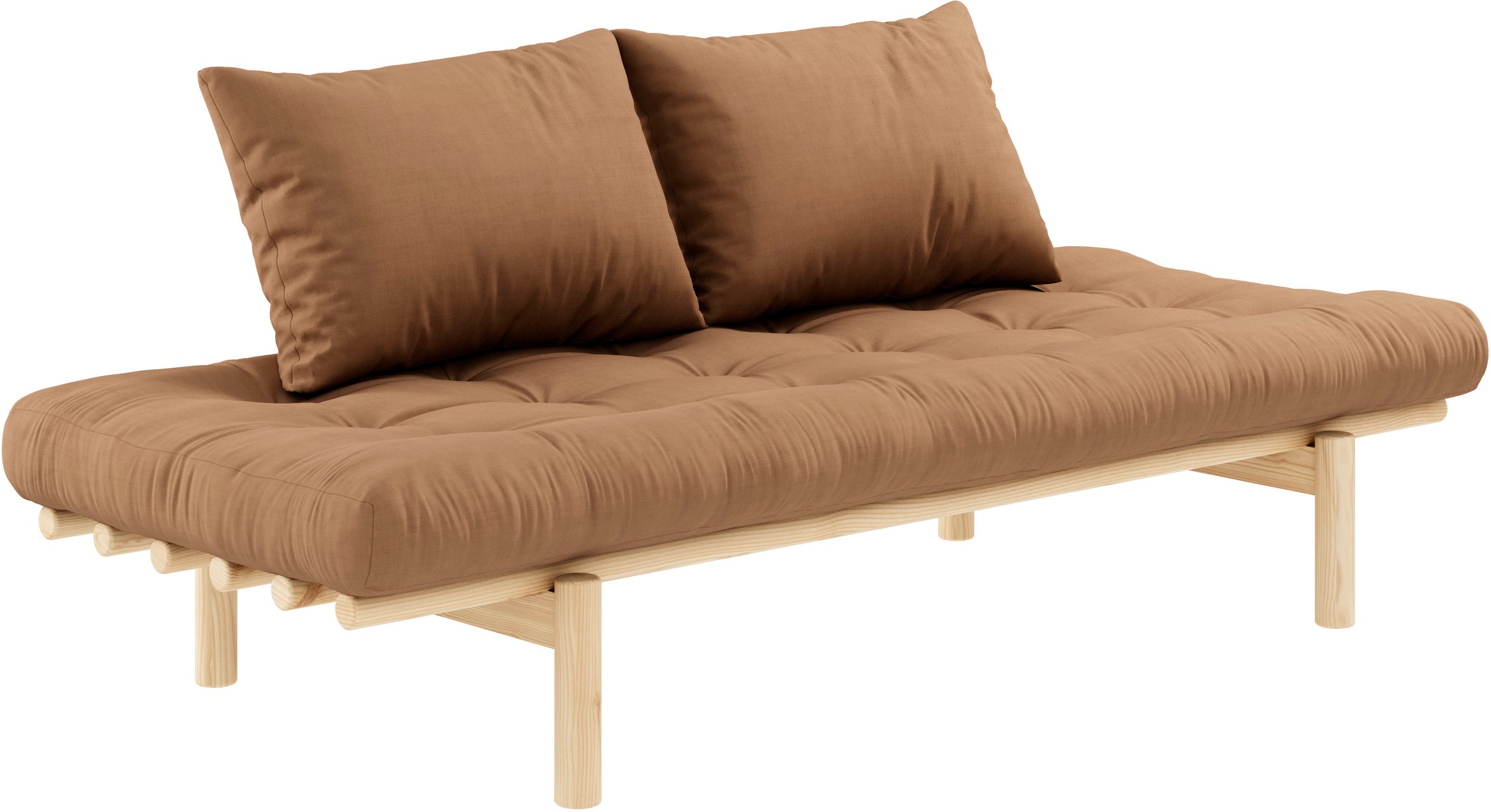 Karup Design Daybett »Pace«, (Set, 2 tlg.), aus massiven Kiefernholz, inkl. Futonmatratze