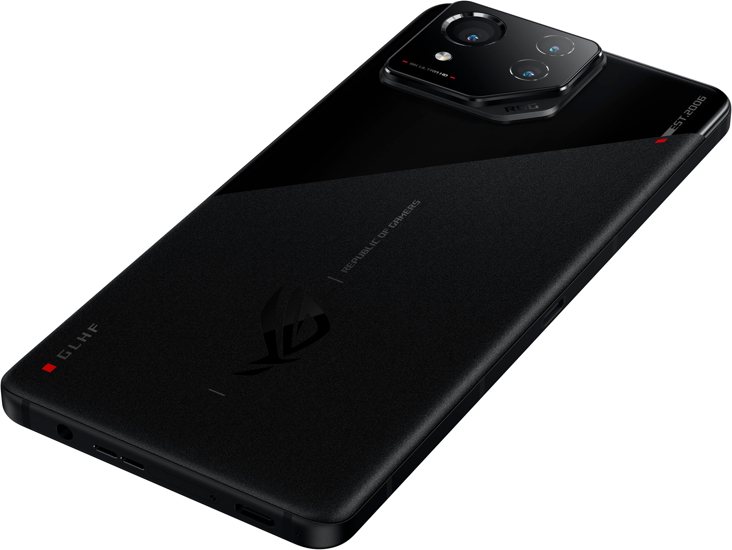 Asus Smartphone »Rog Phone 8«, schwarz, 17,22 cm/6,78 Zoll, 256 GB Speicherplatz, 50 MP Kamera