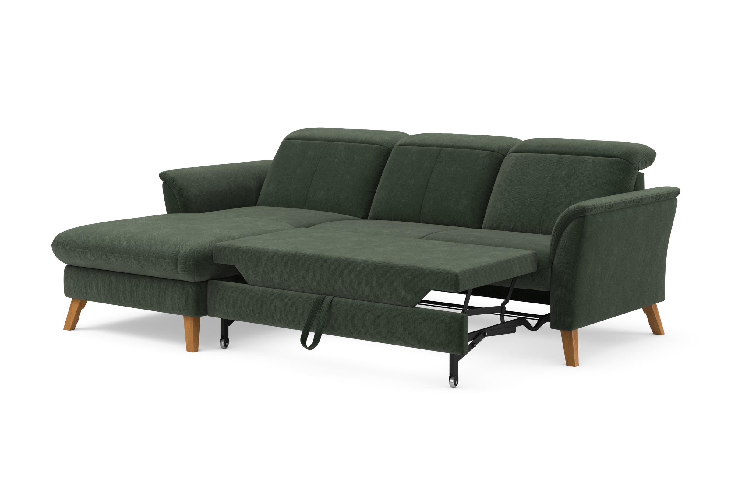 sit&more Ecksofa »Romero L-Form«, wahlweise mit oder ohne Relax-Funktion, Bettfunktion, Bettkasten