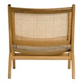 andas Loungesessel »Smedsta«, aus schönen Materialien hergestellt, im leichten französischen Geflecht, Sitzhöhe 34 cm
