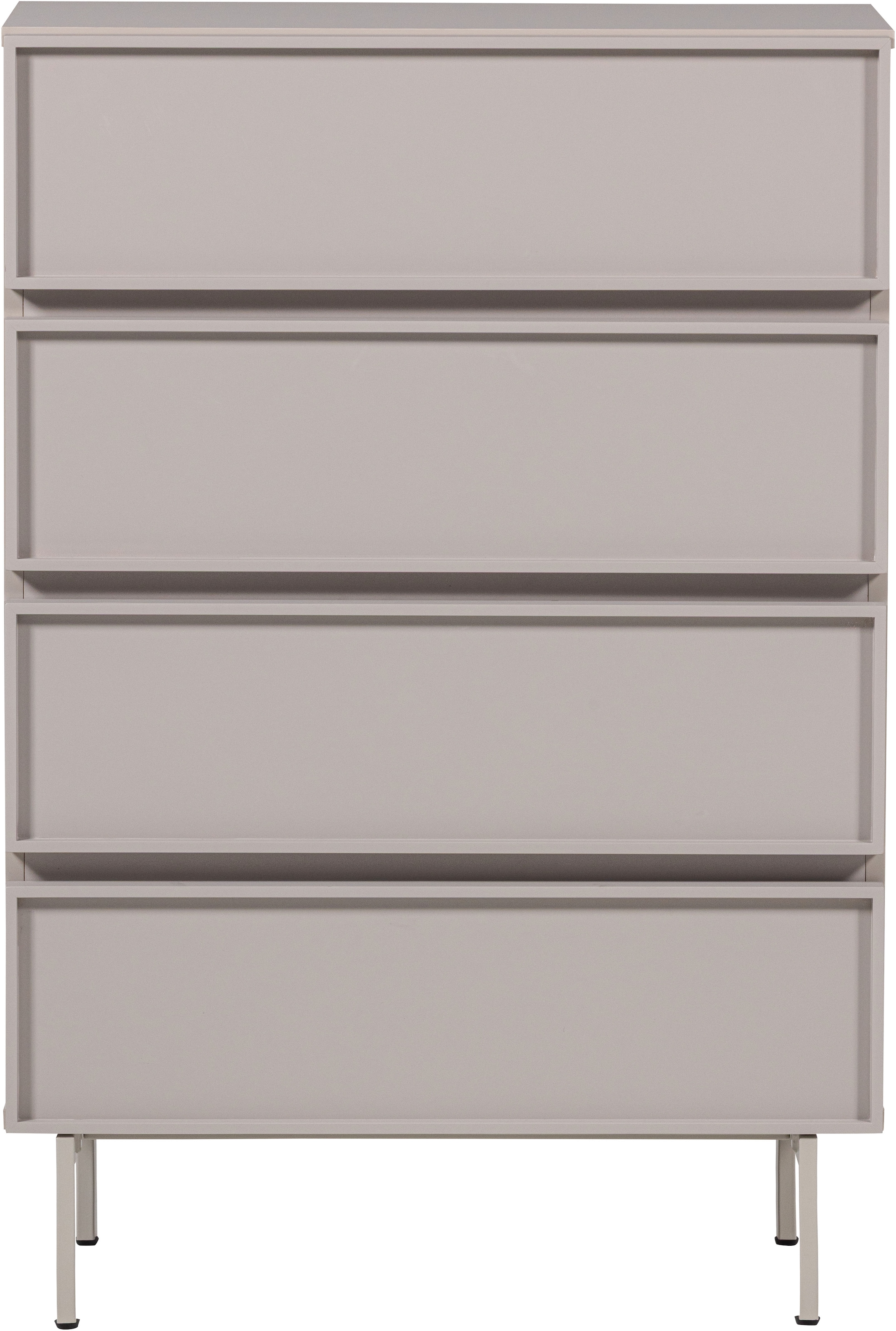 WOOOD Sideboard »Tours mit Melamin-MDF und sichtbare Maserung B 70 x T 42 x H 102 cm« Tragkraft Deckplatte 50 kg, kratz- und hitzebeständige Oberfläche