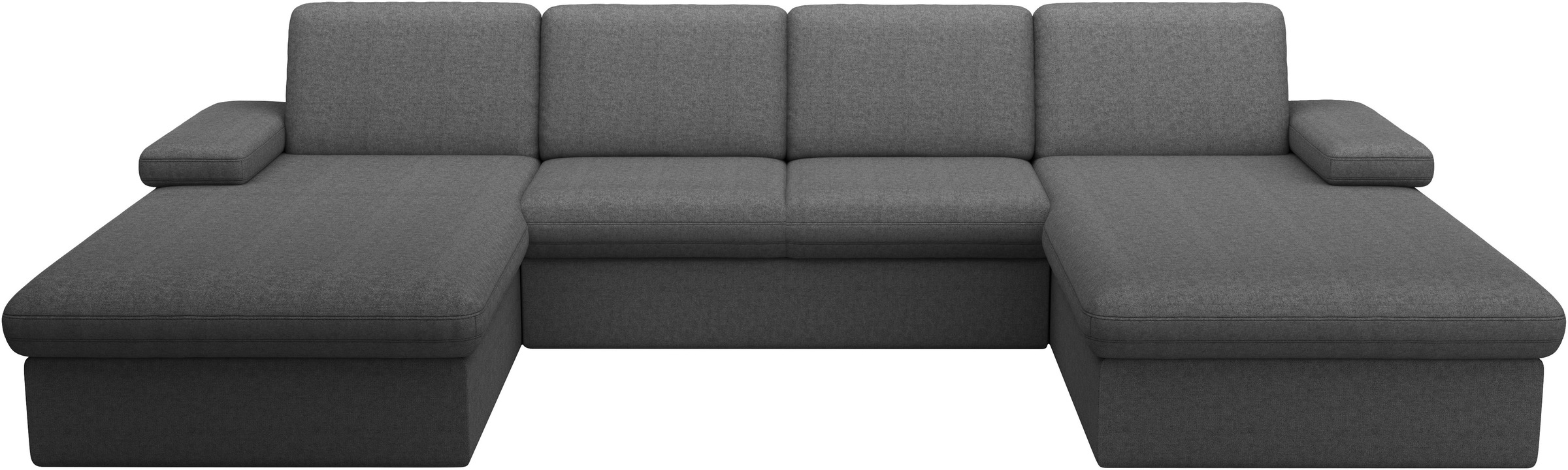 sit&more Wohnlandschaft »Moreno U-Form, B: 309 cm« mit Armteilverstellung, günstig online kaufen