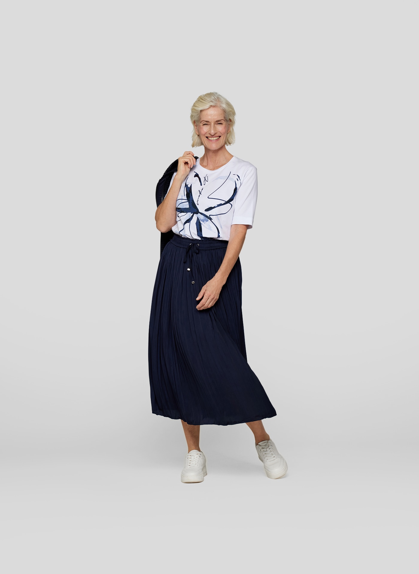 Rabe Print-Shirt, mit Pailletten