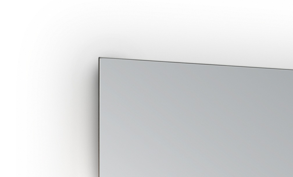 MIRRORS AND MORE LED-Lichtspiegel »Lucy«, (1 St.), zwei LED-Lichtstreifen, rechteckige Form