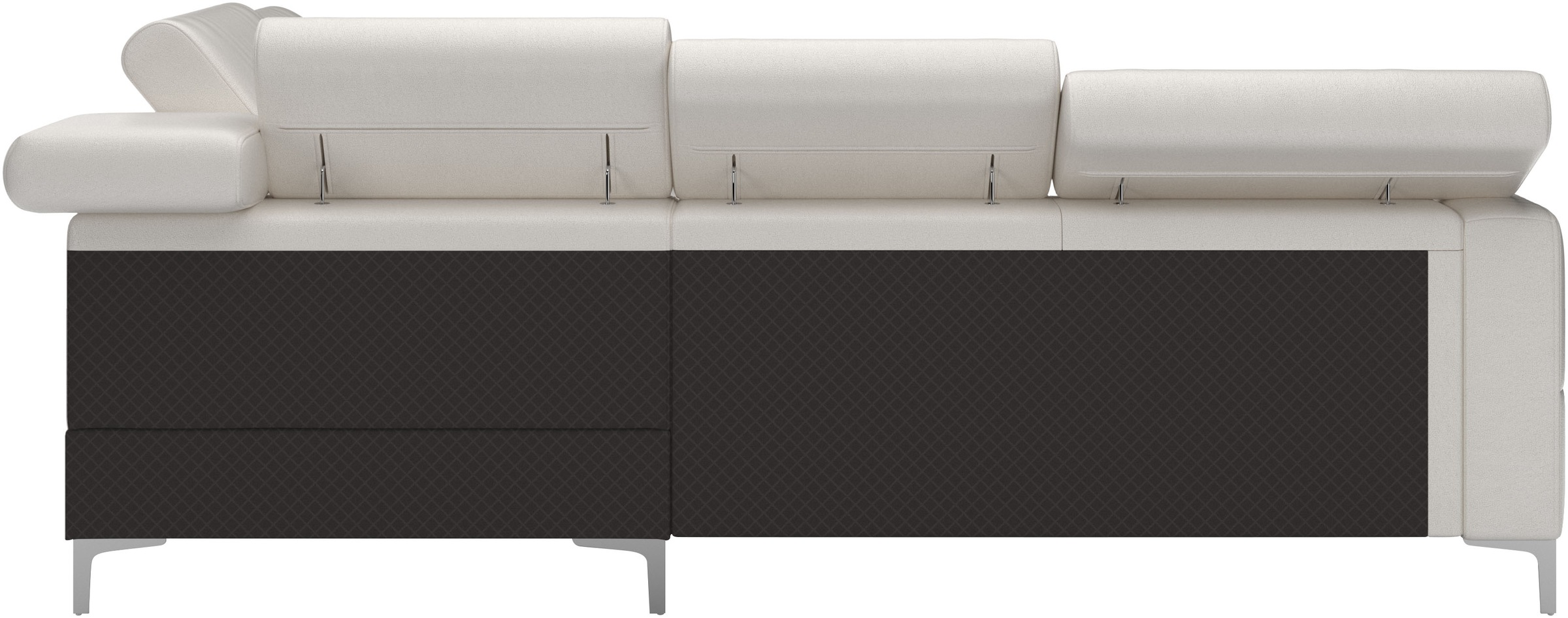 COTTA Ecksofa »Sammy L-Form«, mit Kopfteilverstellung, wahlweise mit Bettfunktion & Bettkasten