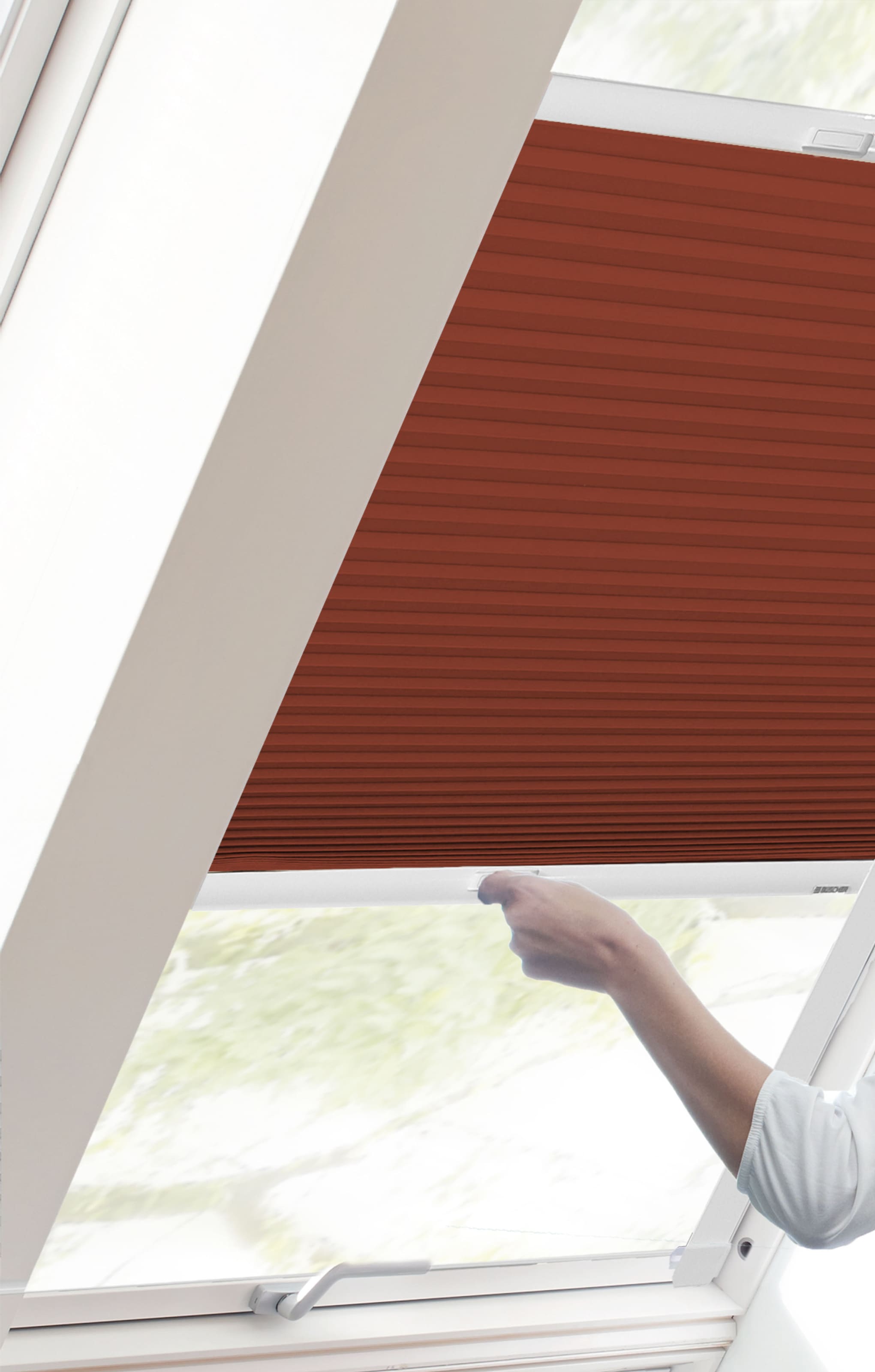 Dachfensterplissee bestellen Style TL«, Führungsschienen »StartUp online sunlines Lichtschutz, Honeycomb verspannt, mit