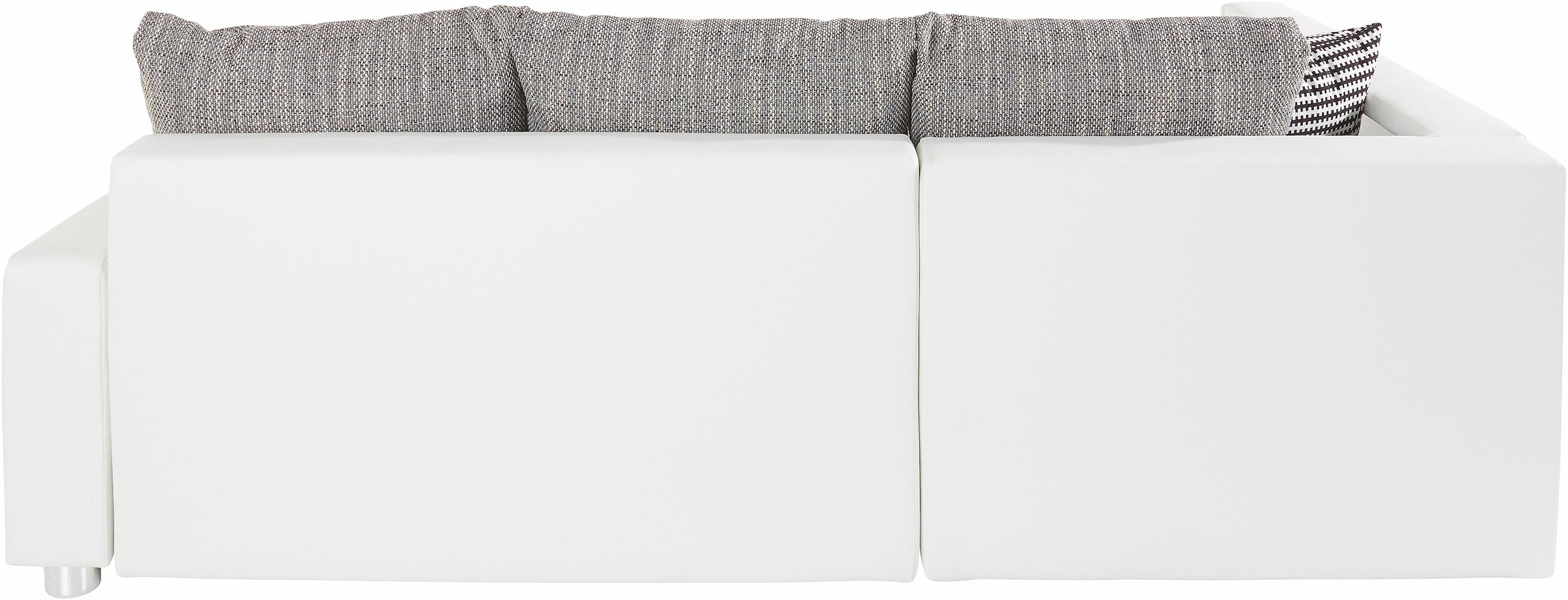 COLLECTION AB Ecksofa »Relax L-Form«, inklusive Bettfunktion, Federkern, wahlweise mit RGB-LED-Beleuchtung