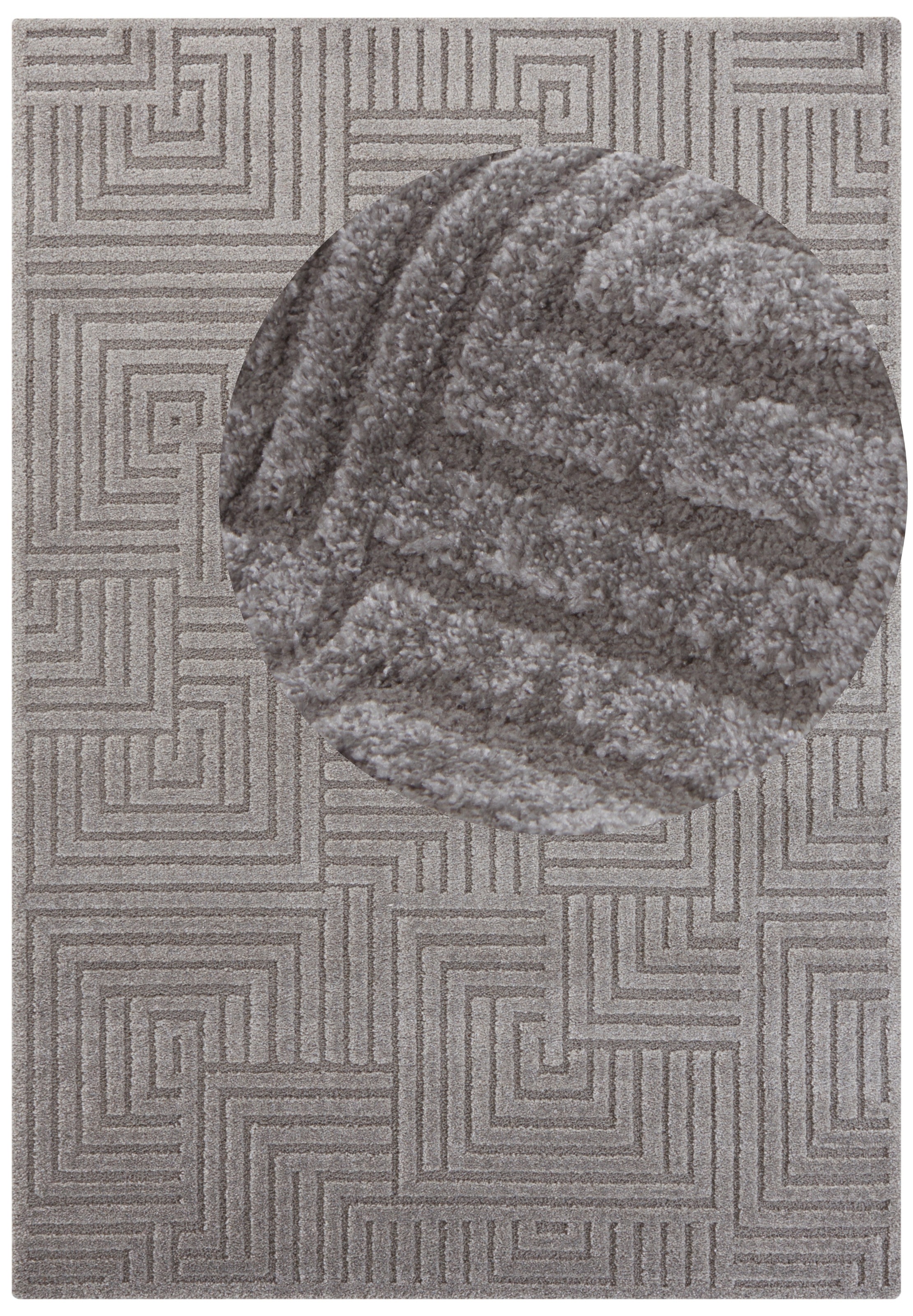 ELLE DECORATION Designteppich "Manipu" rechteckig 14 mm Höhe Flauschiger Ku günstig online kaufen