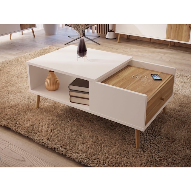 FORTE Couchtisch »Harllson EasyKlix by Forte«, die neue geniale Art Möbel  aufzubauen, fast ohne Werkzeug auf Raten bestellen