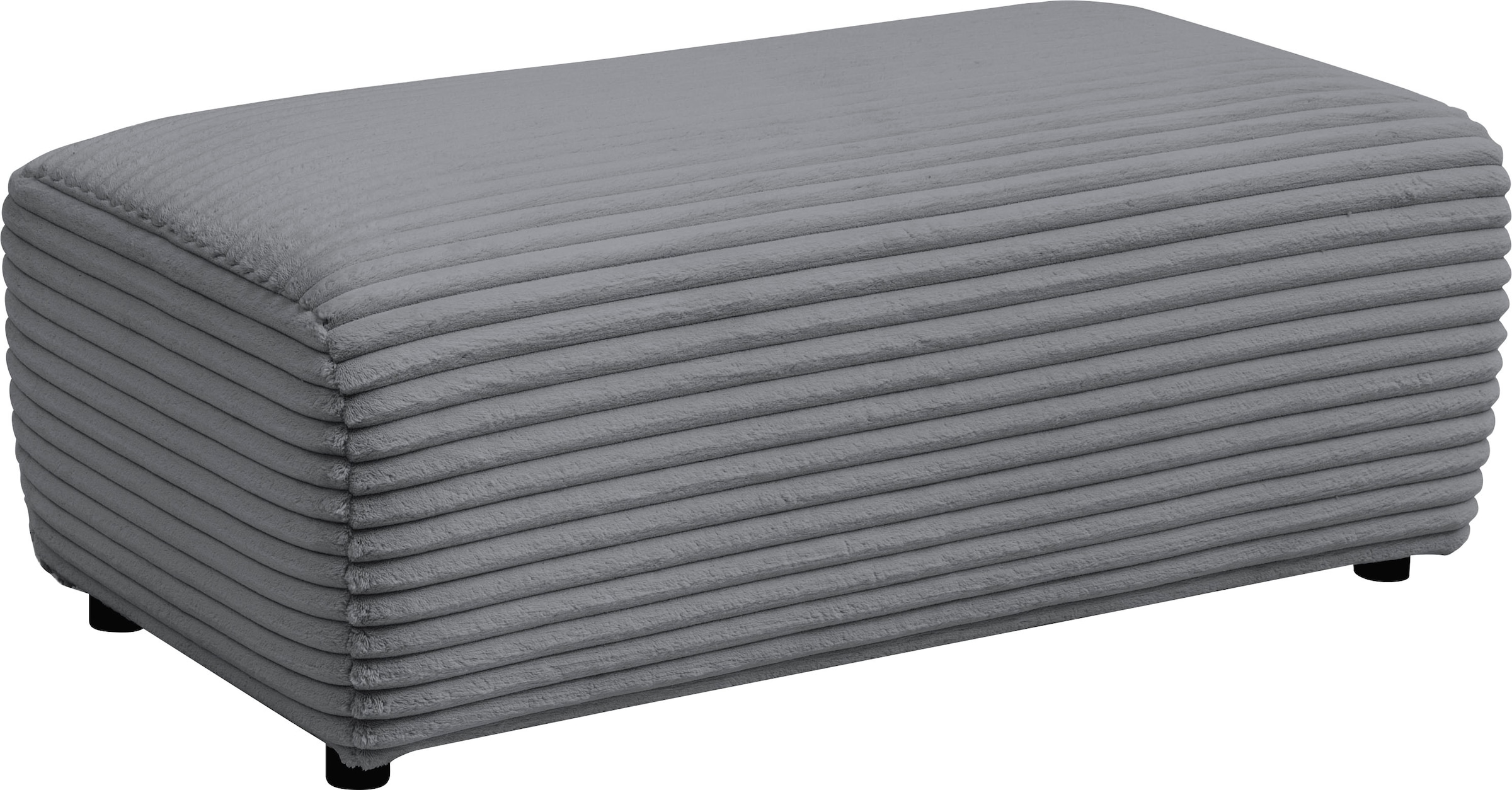 andas Hocker »BAKELS, Polsterhocker in Cord oder Boucle-Stoff«, zur Serie BAKELS, Hocker stellbar zum Schlafsofa (Krokodilverbinder)