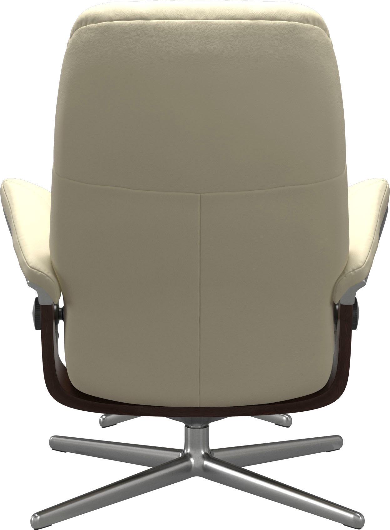 Stressless® Fußhocker »Consul«, mit Cross Base, Größe S, M & L, Holzakzent Braun