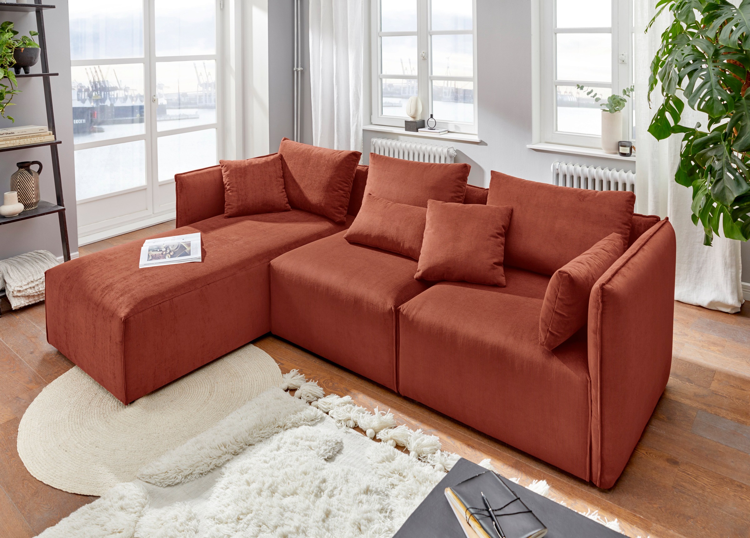 andas Ecksofa "Nöre L-Form" 3 Teile, in vielen Bezugsqualitäten und Farben. günstig online kaufen