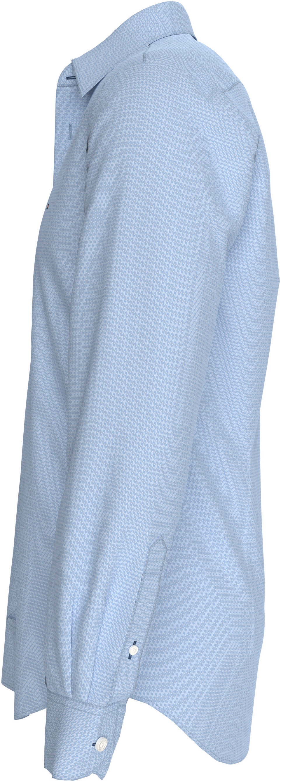 Tommy Hilfiger Businesshemd »CL STRETCH GEO PRINT SF SHIRT«, mit Minimal-Print