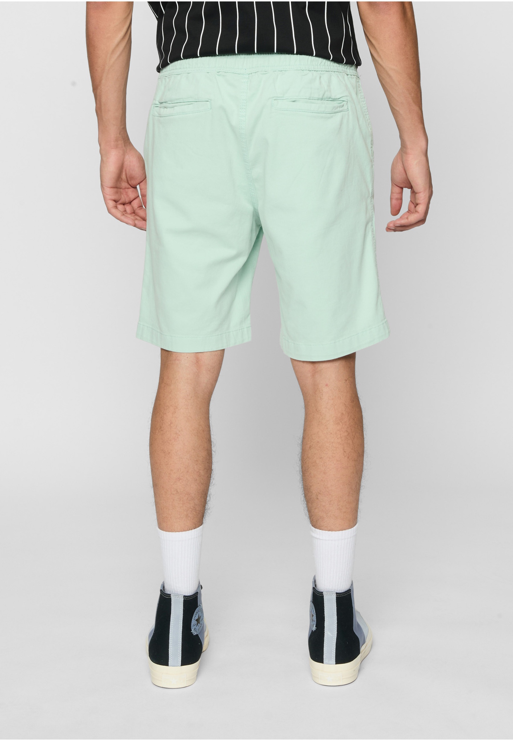 URBAN CLASSICS Shorts »Urban Classics Stretch Twill Joggshorts 2-Pack«