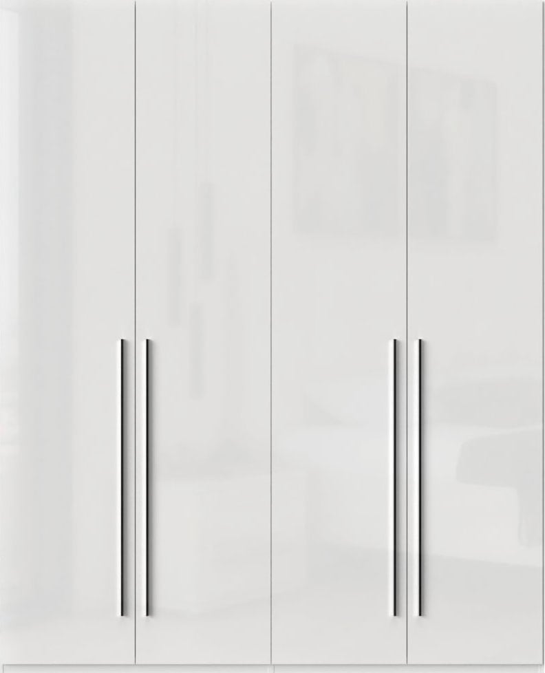 Places of Style Kleiderschrank »Piano, UV lackiert, hochglänzend in beige o günstig online kaufen
