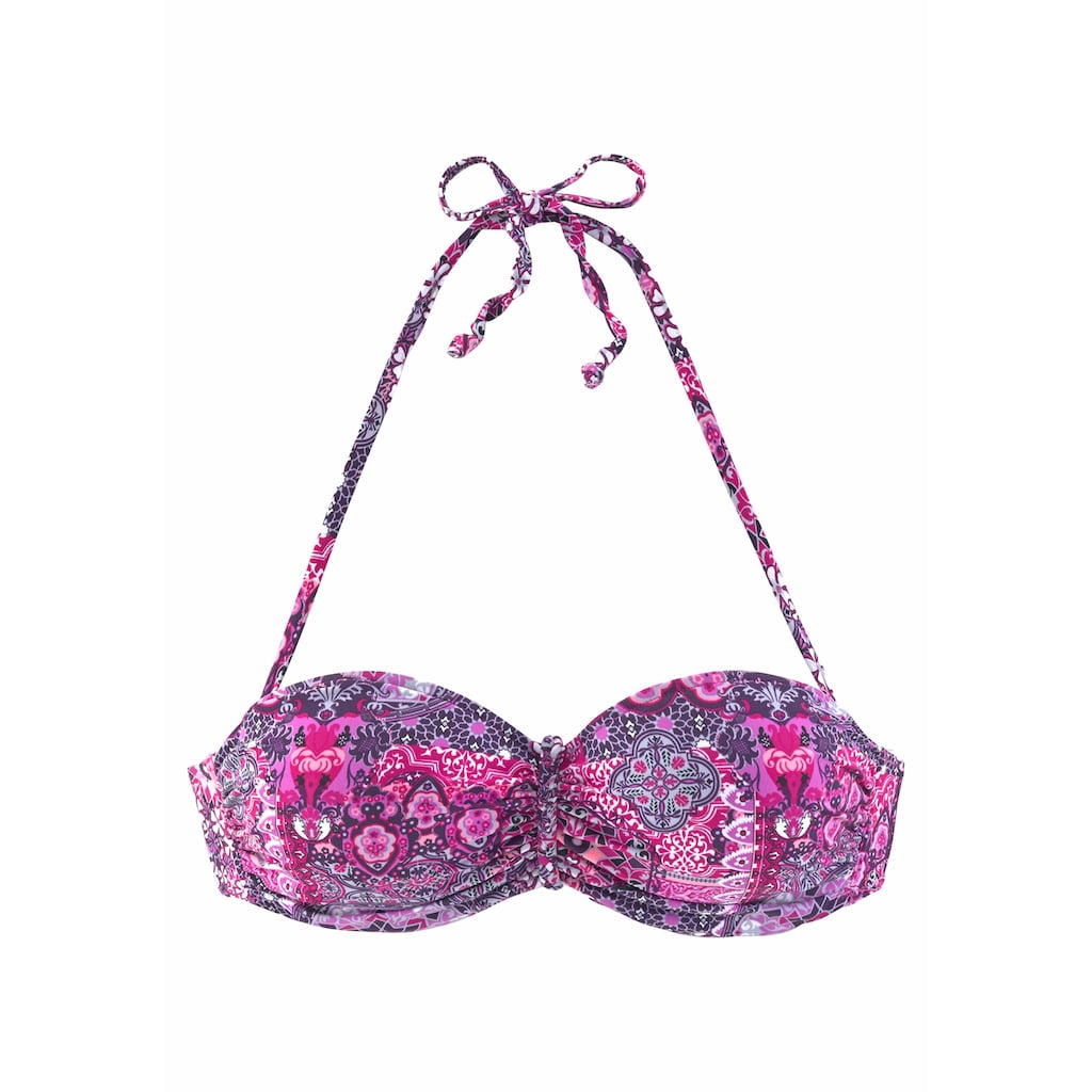 Buffalo Bandeau-Bikini-Top »Shari«, mit Paisleydruck