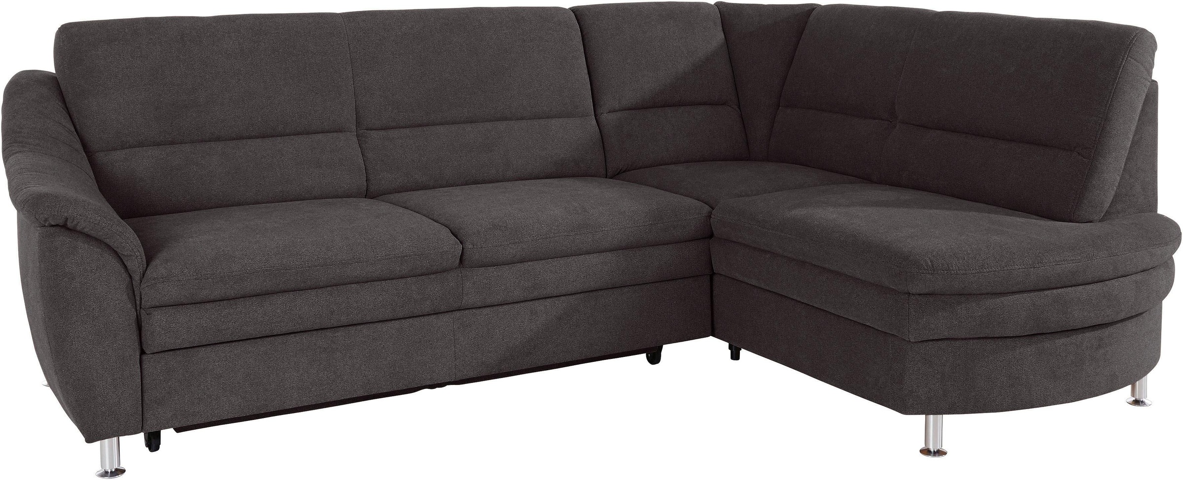 Home affaire Ecksofa »Cardoso L-Form« Federkern, wahlweise mit Bett, Schubk günstig online kaufen