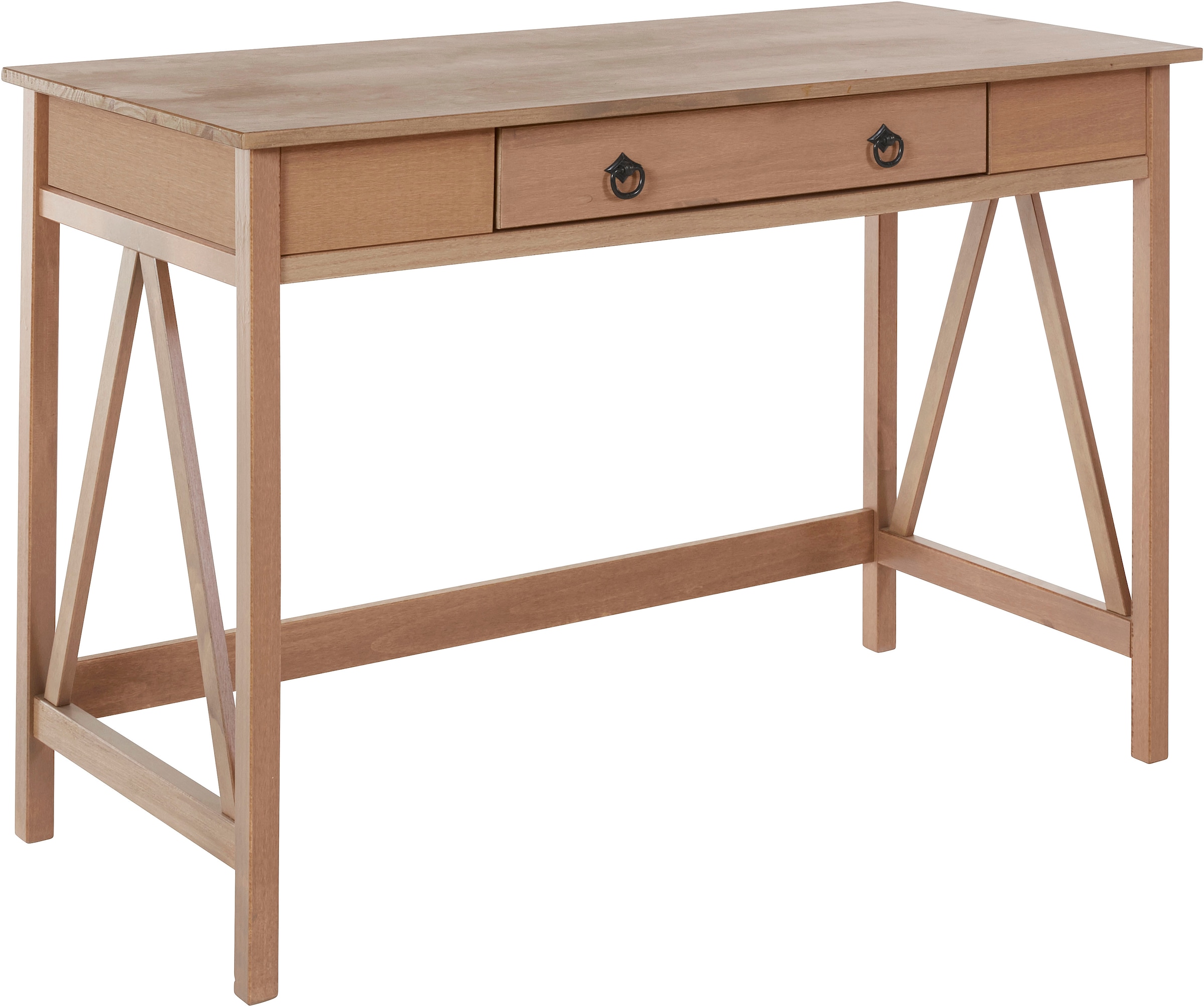 Timbers Schreibtisch »Fonville«, aus Kiefernholz, Breite 116,5 cm, Home Office, Konsolentisch