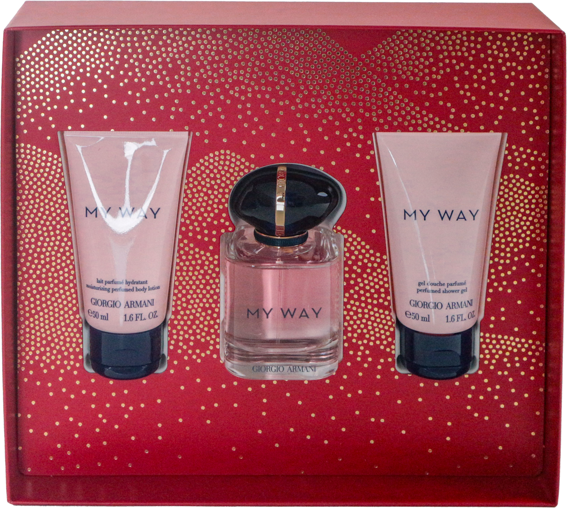 Giorgio Armani Duft-Set »Giorgio Armani My Way Damen«, (Set, 3 tlg., 3er-Pack), mit blumiger Kopfnote