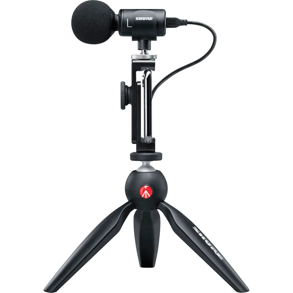 Shure Mikrofon »MV88+ VIDEO KIT MOTIV Digitales Stereo-Kondensator Mikrofon«