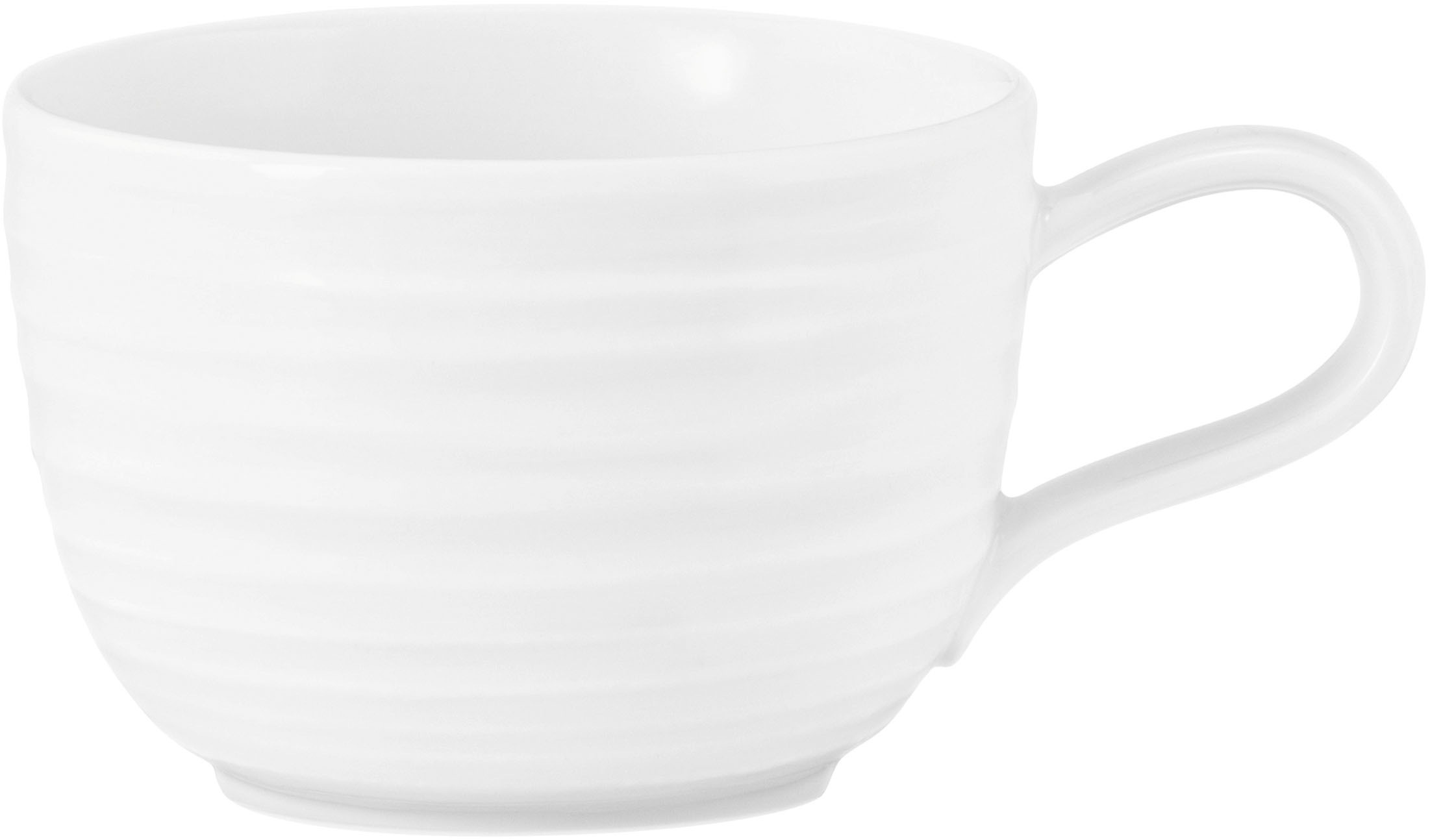 Seltmann Weiden Kaffeeservice »Geschirr-Set, Service Terra«, (Set, 18 tlg., 6x Kaffeeobertasse, 6x Kombi-Untertasse groß, 6x Frühstücksteller rund), Tassen, Teller, Untertassen, Made in Germany, 18 Teile, für 6 Personen