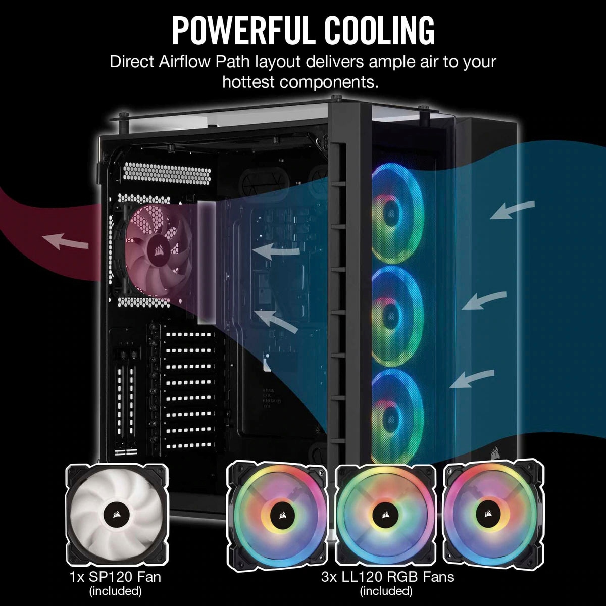 Corsair PC-Gehäuse »680X RGB Midi Tower«