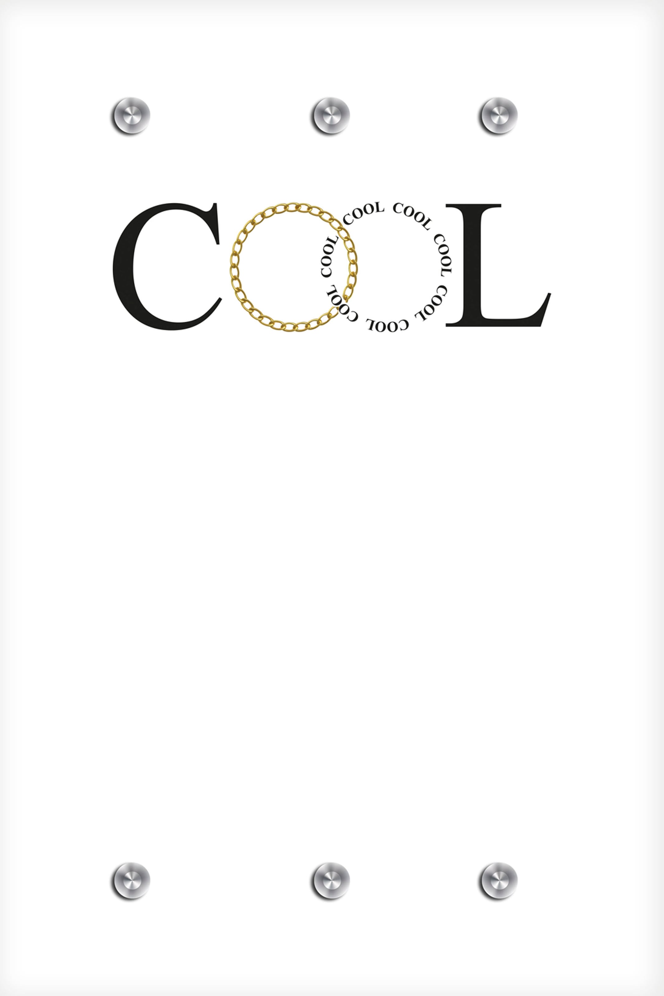 queence Garderobenleiste »COOL«, mit 6 Haken, 80 x 120 cm günstig online kaufen