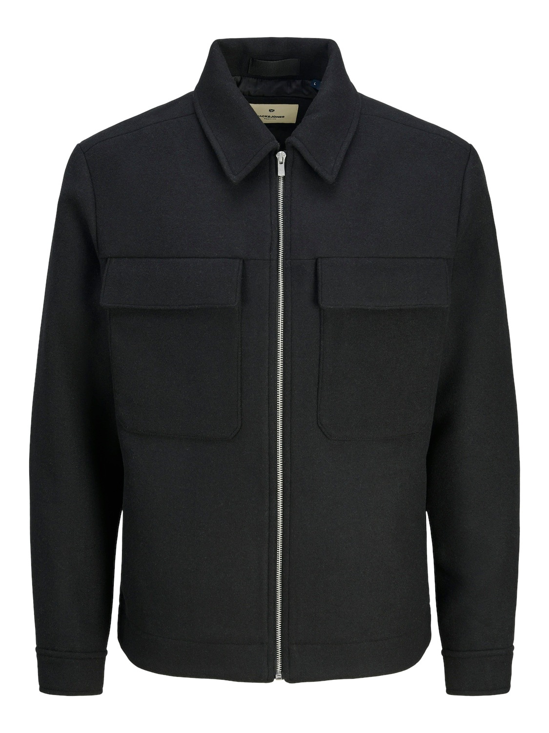 Jack & Jones Wolljacke »JPRCCRUSSEL WOOL BLEND JACKET SN«, ohne Kapuze