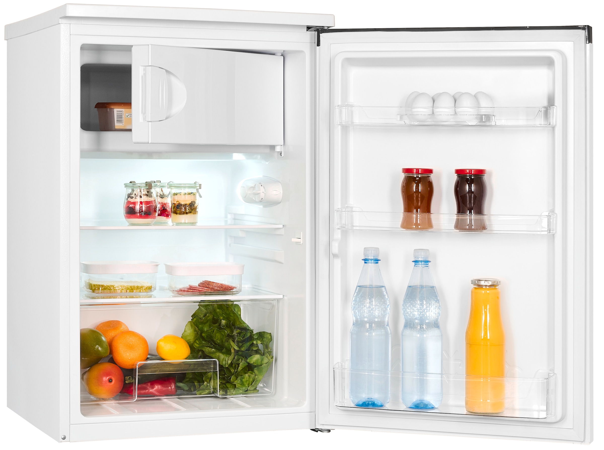exquisit Kühlschrank »KS16-4-051C«, in bester Energieefizienz C, 107 Liter Volumen