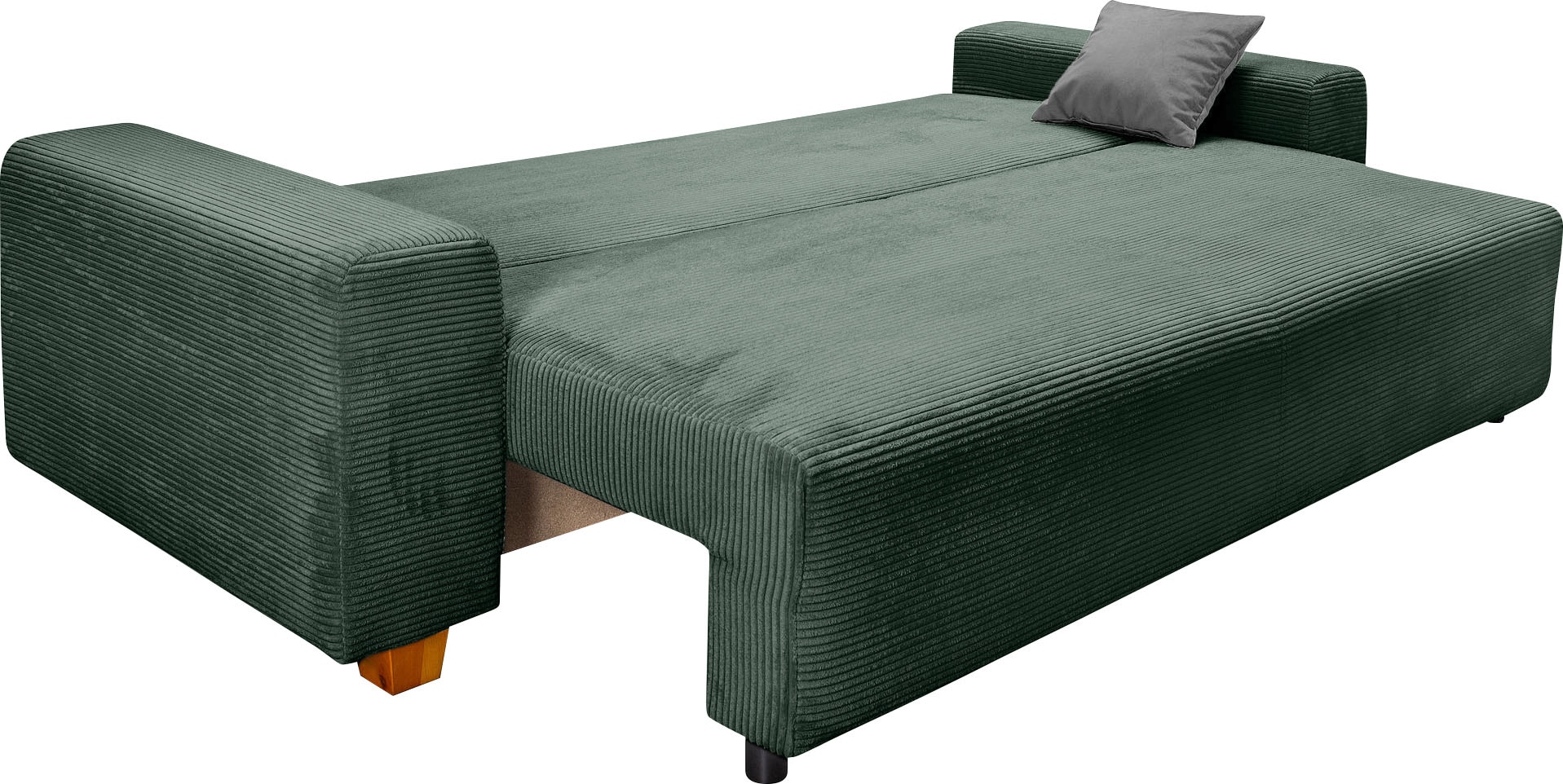 COLLECTION AB Schlafsofa »Yves, Liegefläche (B/T): 142/194 cm«, inkl. Bettfunktion, Bettkasten, Federkern & Zierkissen