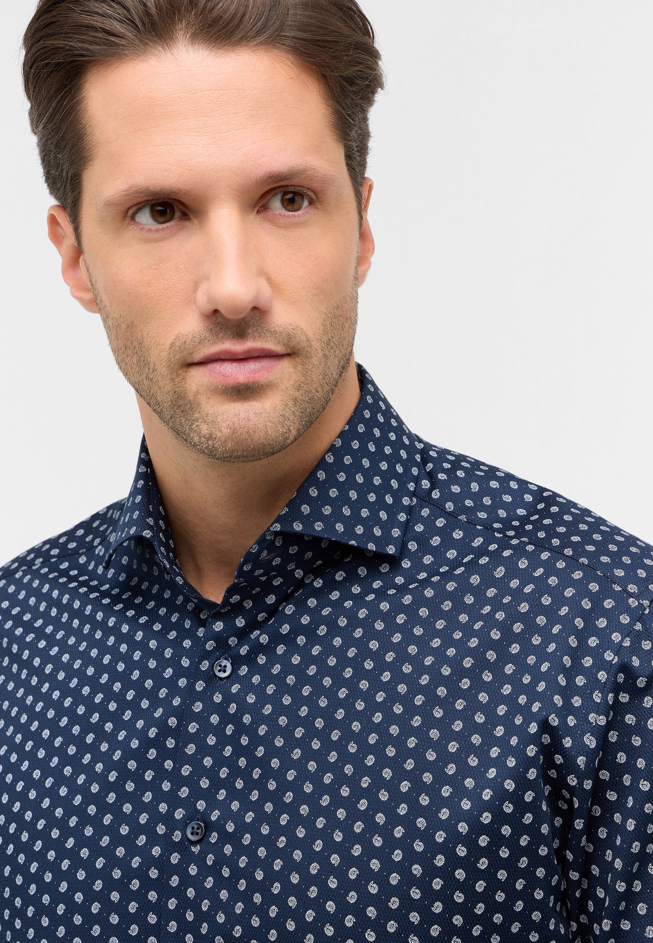 Eterna Langarmhemd »MODERN FIT« NON IRON (bügelfrei)