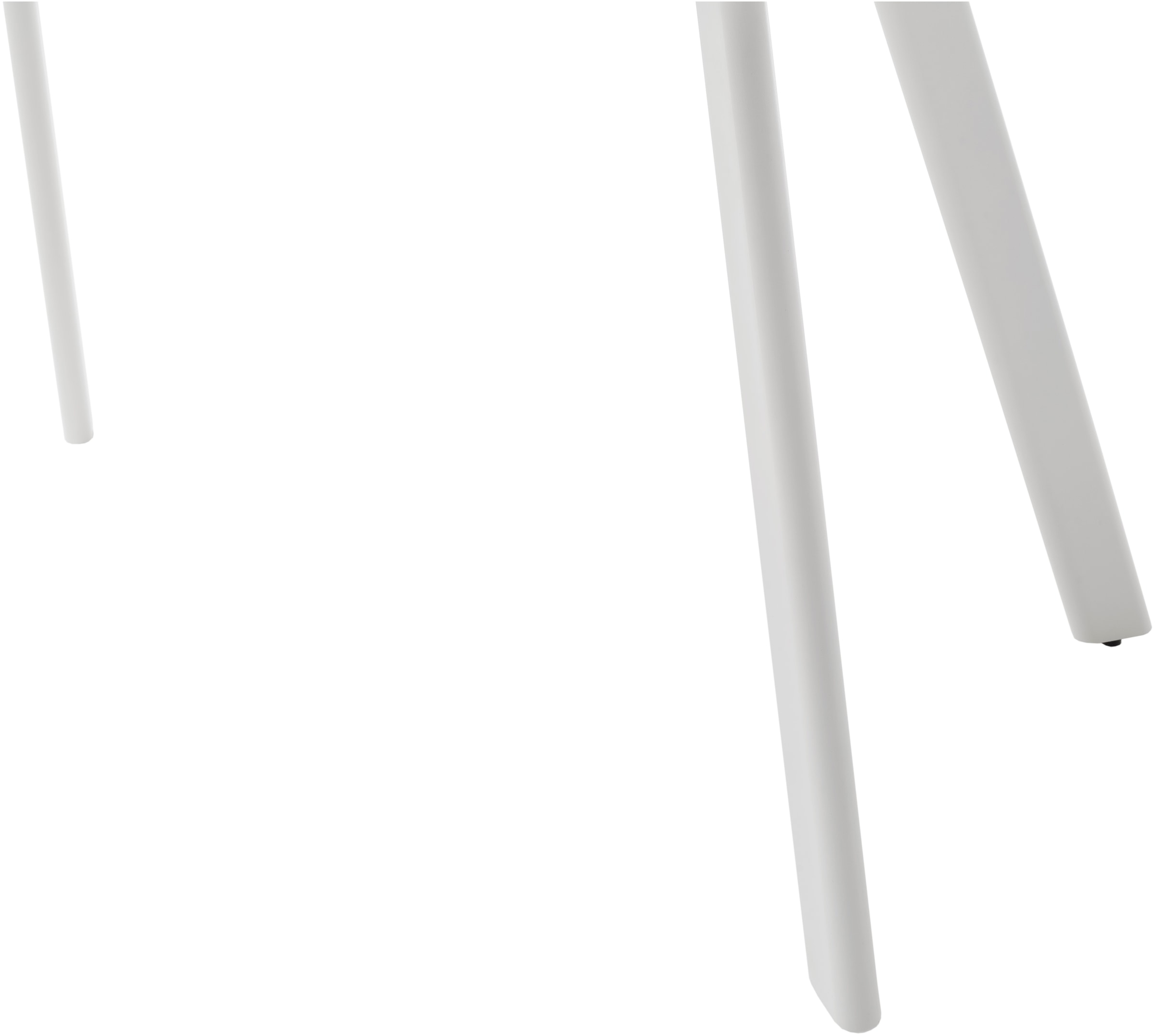 MCA furniture Esstisch »PARENZO Auzugtisch 140-180 cm weiß marmoriert - bis 8 Personen«, (1 St.), Keramik, Metall weiß, Synchronauszug, ausziehbar, 6-8 Personen