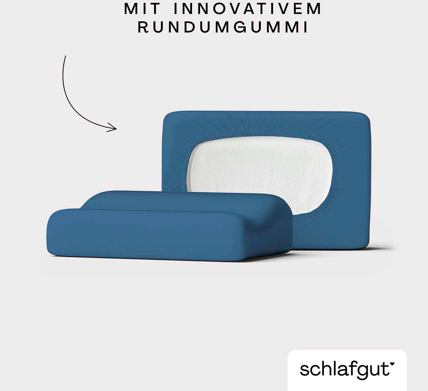 Schlafgut Kissenbezug »Pure flexibler Kissenbezug für Nackenstützkissen«, ( günstig online kaufen