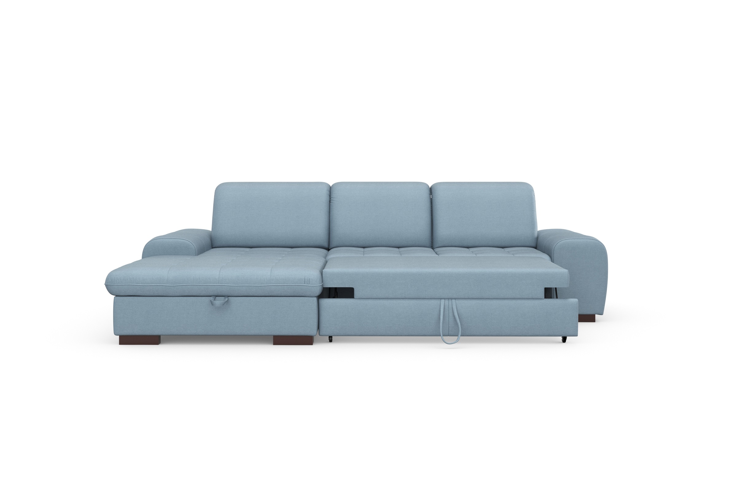 sit&more Ecksofa »Luxor L-Form«, wahlweise mit Bettfunktion, Bettkasten und Kopfteilverstellung