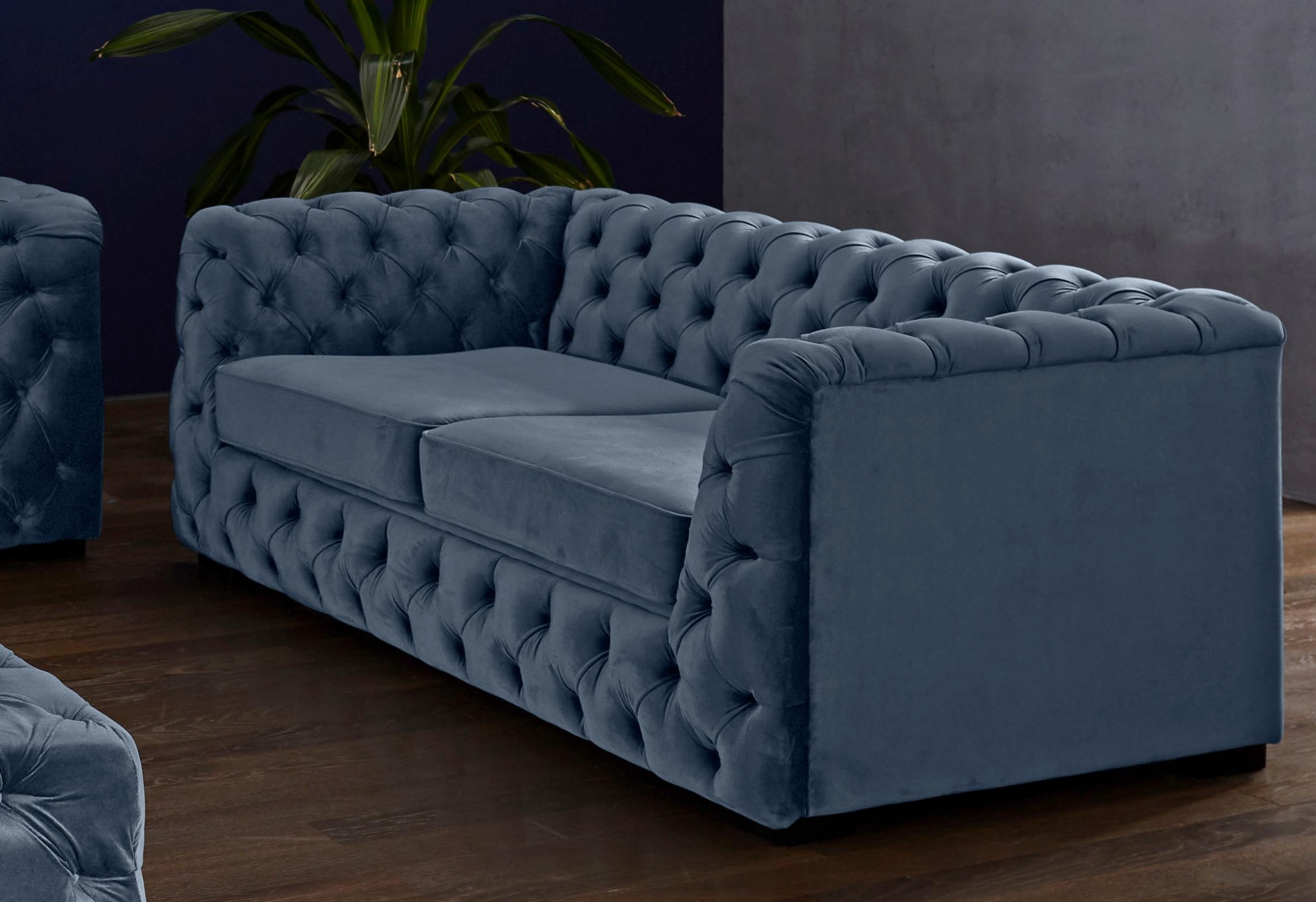Guido Maria Kretschmer Home&Living Chesterfield-Sofa »Kalina«, mit klassischer Chesterfield-Knopfheftung