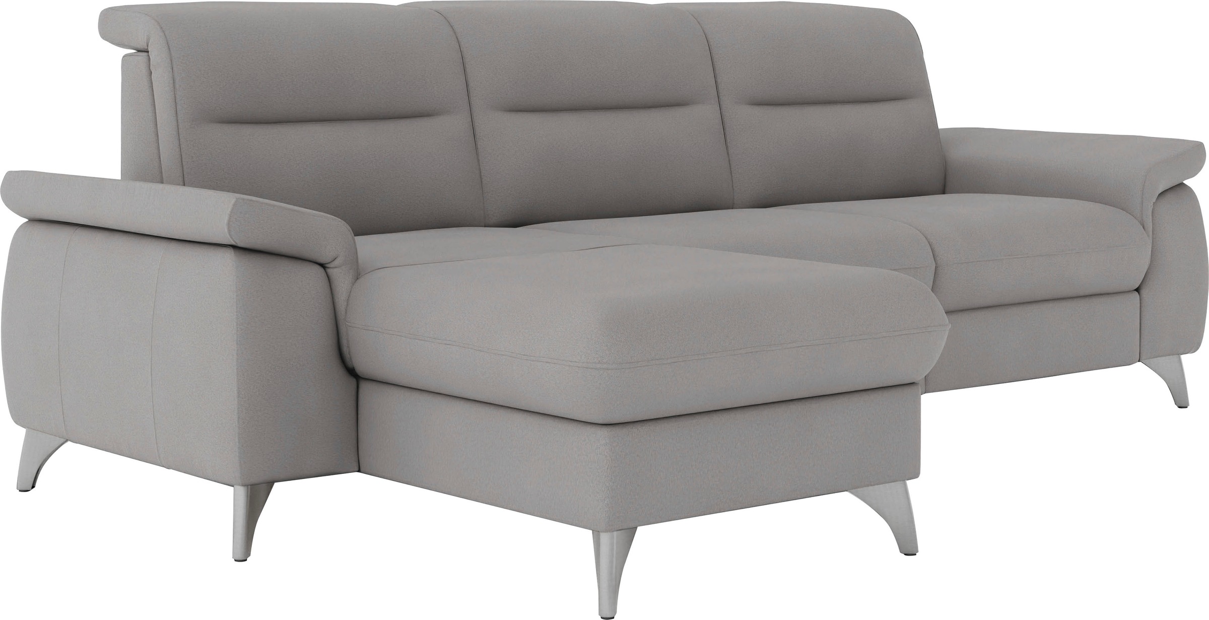 sit&more Ecksofa »Astoria L-Form« wahlweise mit motorischer Relaxfunktion