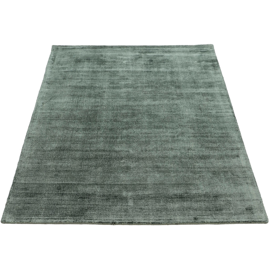 carpetfine Teppich »Ava«, rechteckig, 13 mm Höhe, Viskoseteppich, Seidenoptik, sehr weich, leichter Glanz, ideal für Wohnzimmer und Schlafzimmer