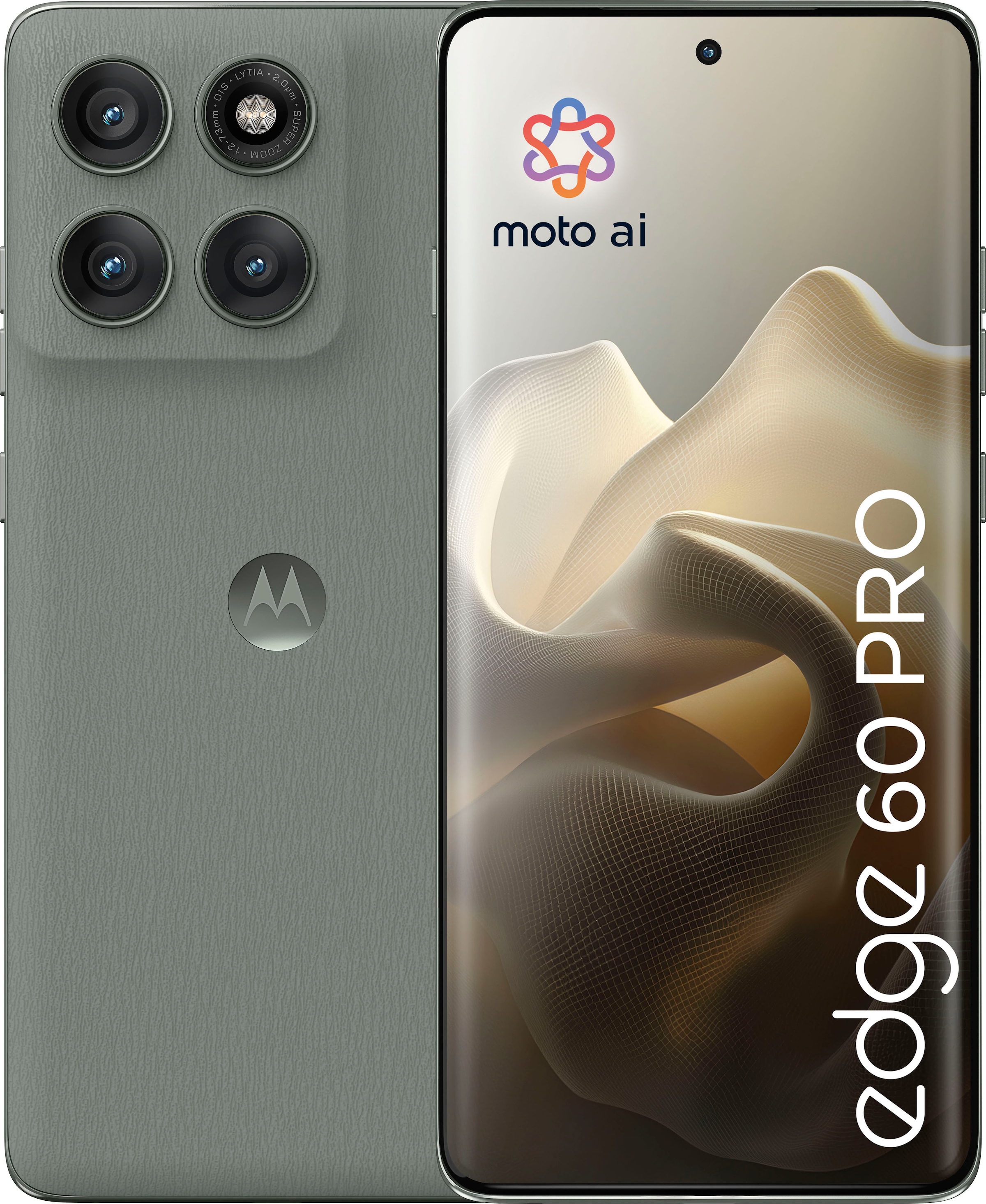 Motorola Smartphone »Edge 60 Pro 512GB«, Pantone® Shadow