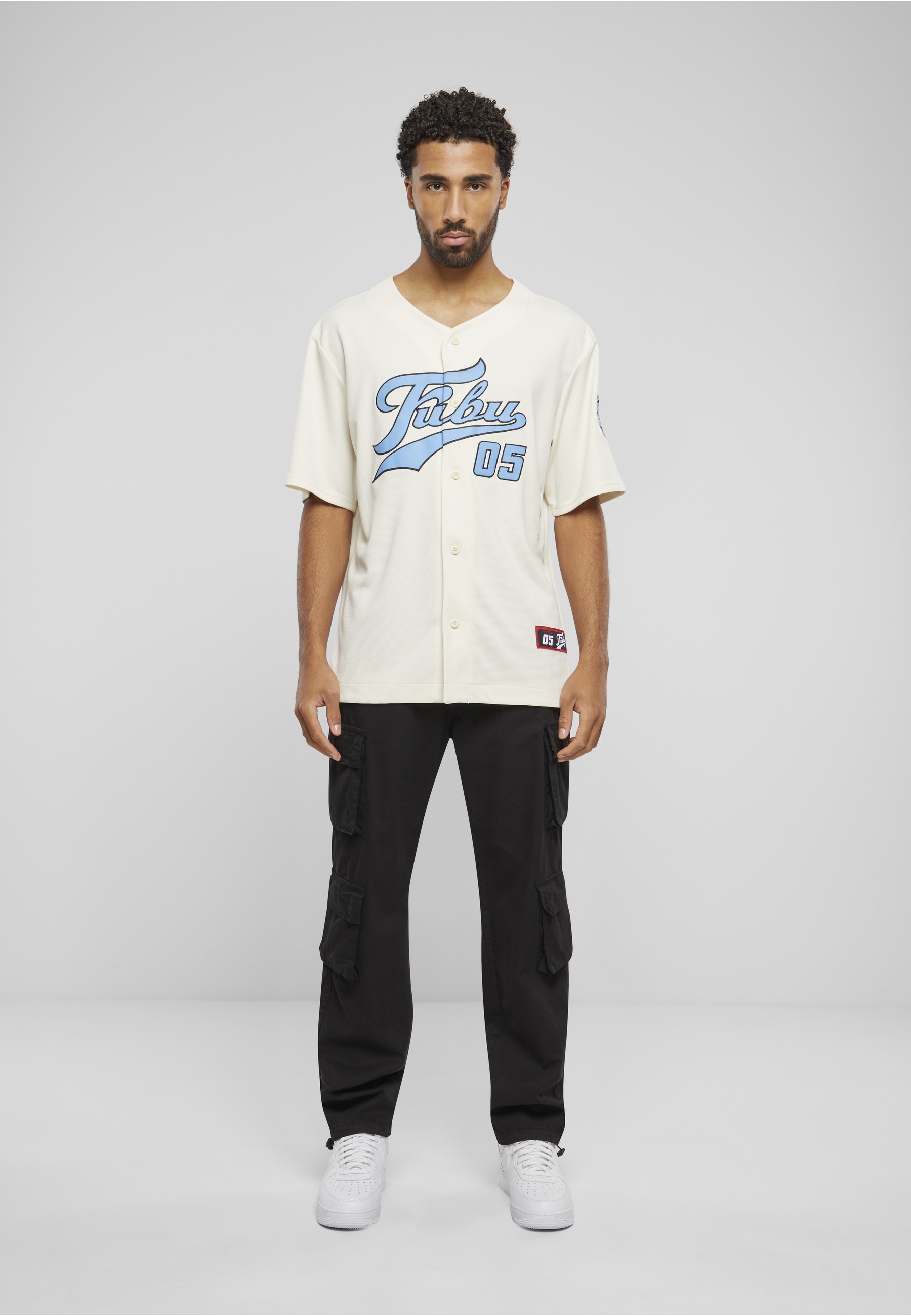 Fubu Shirttop »Fubu Herren FM241-007-1 Fubu Varsity Baseball Jersey« 1 Stk.