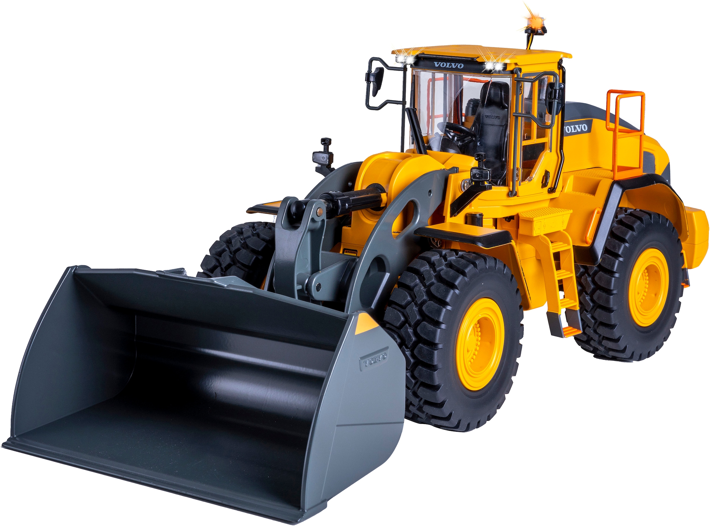 Jamara RC-Bagger »Radlader Volvo L260H Metal 2,4GHz«, LED-Licht; Maßstab 1:14