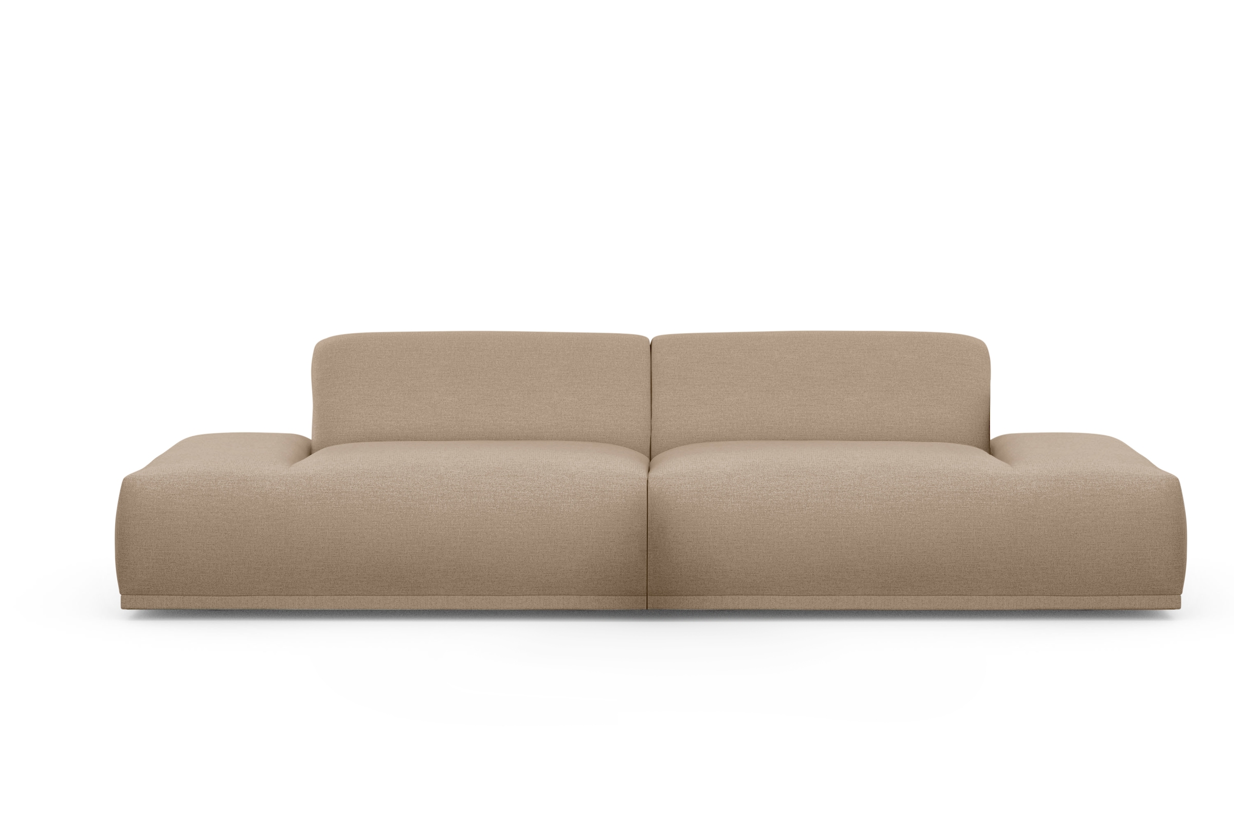 TRENDMANUFAKTUR Big-Sofa »Braga, toller Sitzkomfort, Designsofa«, in moderner Optik, mit hochwertigem Kaltschaum