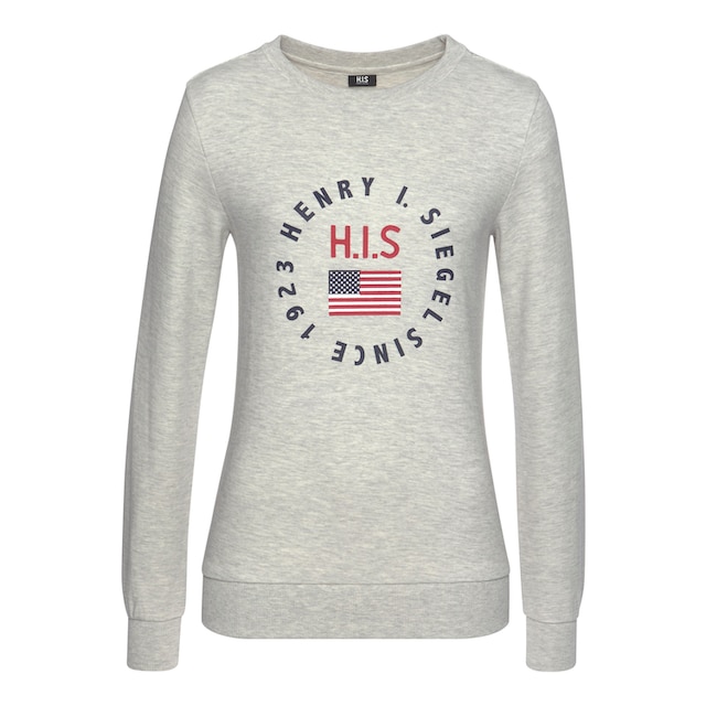 H.I.S Sweatshirt, mit Logodruck jetzt bestellen