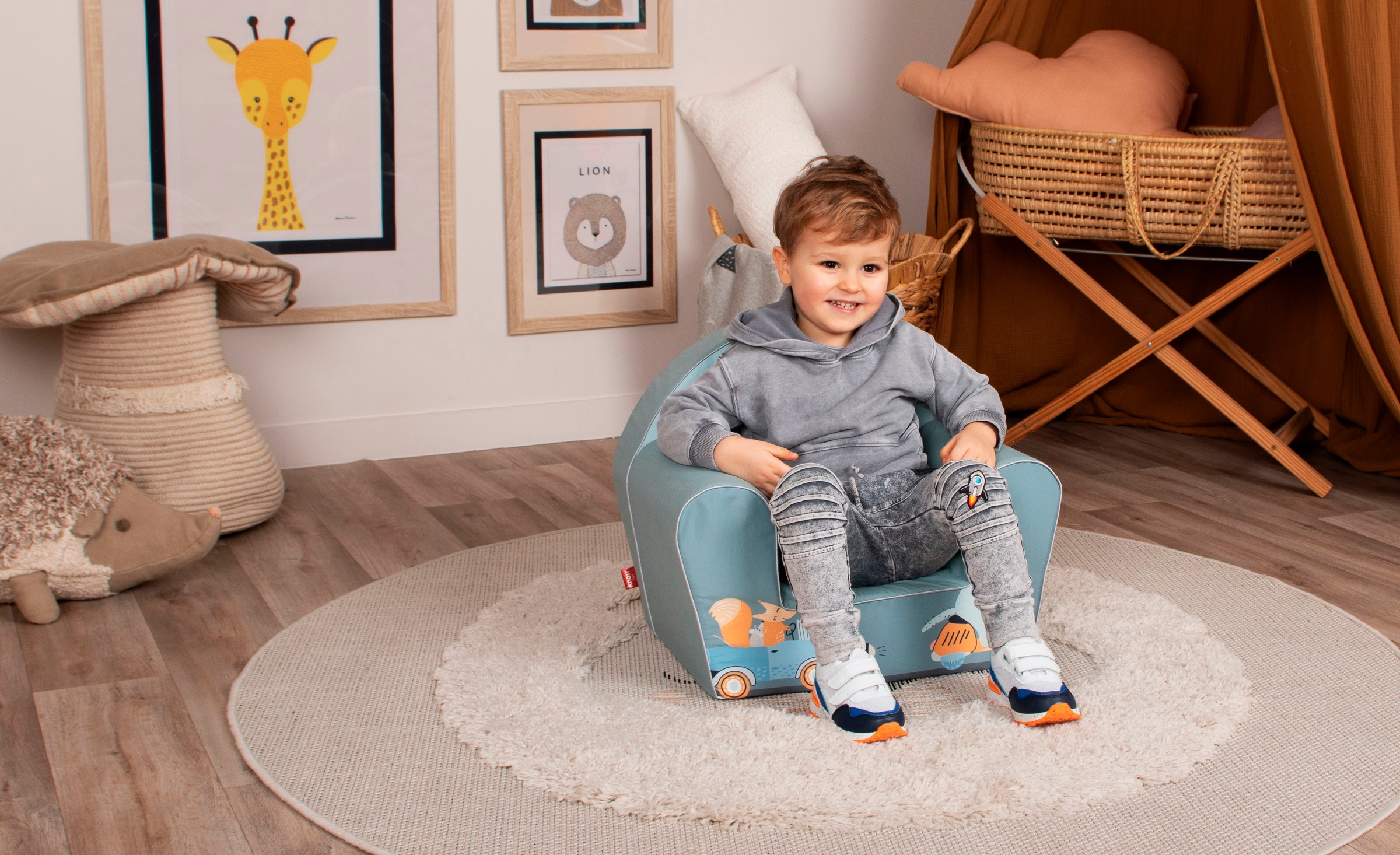 Knorrtoys® Sessel »Bear and Friends«, für Kinder; Made in Europe