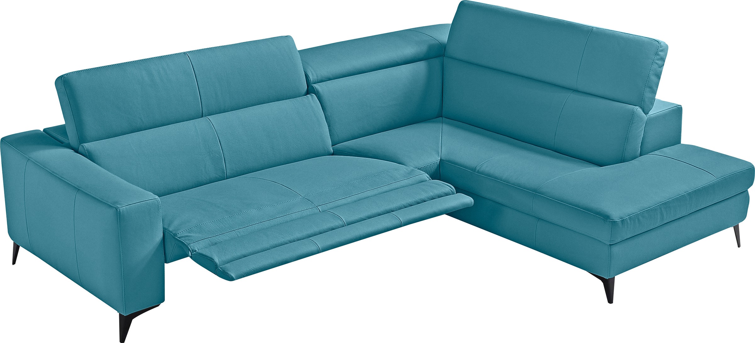 Egoitaliano Ecksofa »Edith, Designsofa mit hohem Sitzkomfort, L-Form« inkl. günstig online kaufen